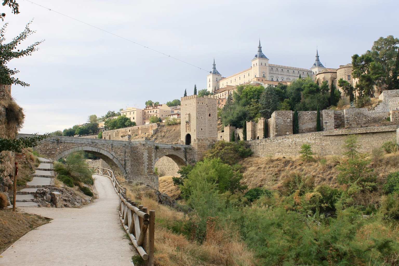Toledo View into City