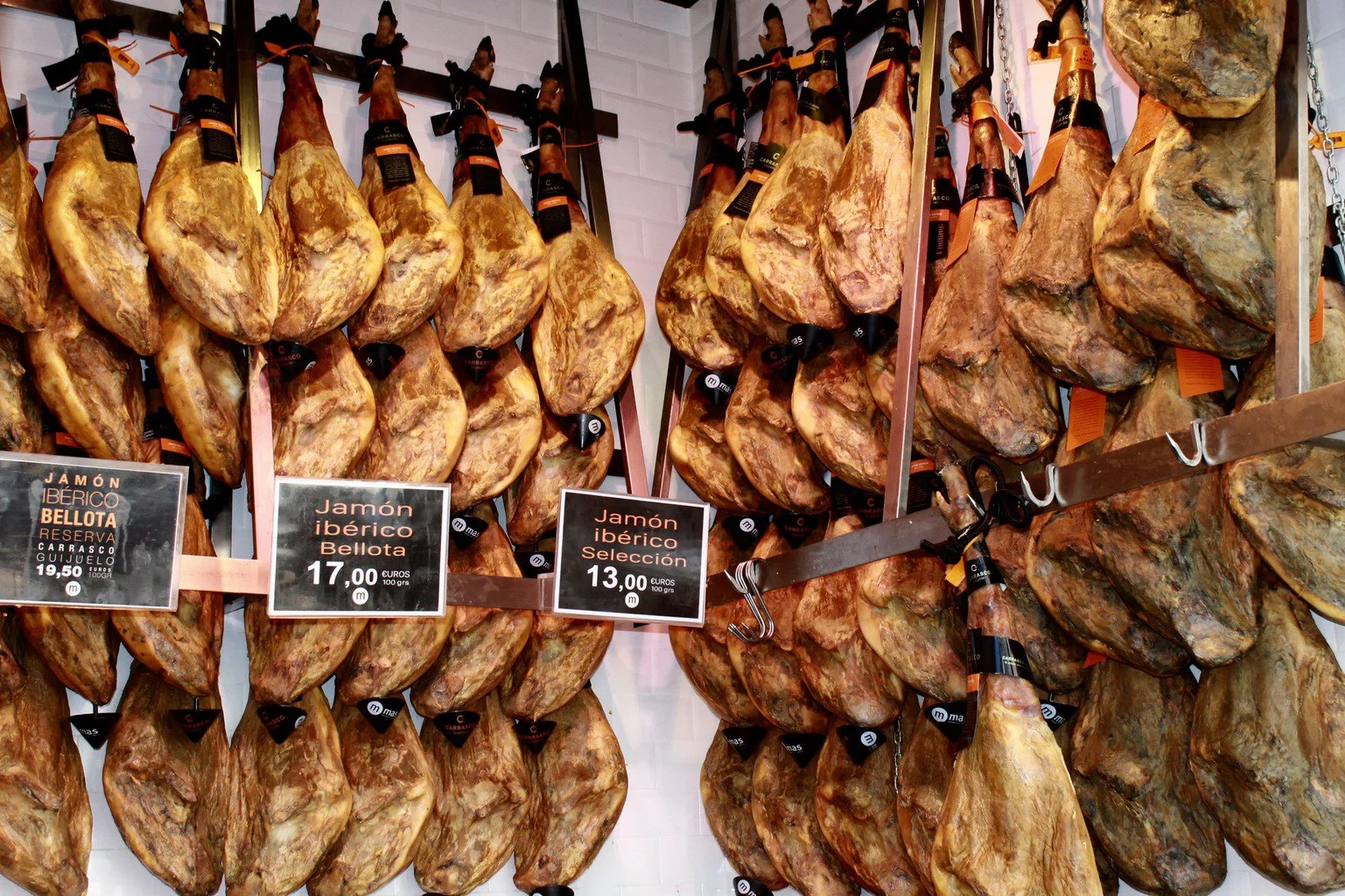 Mercado de San Miguel Madrid Jamon Iberico