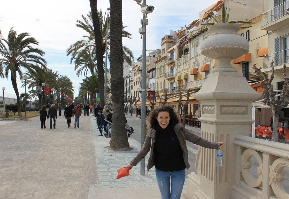 Sitges Winter Beach