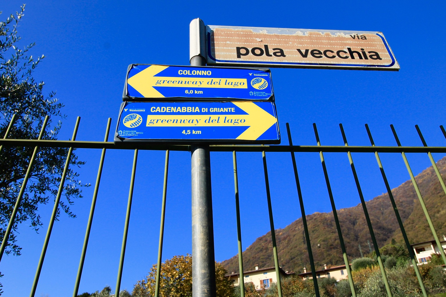Greenway Signs Lake Como