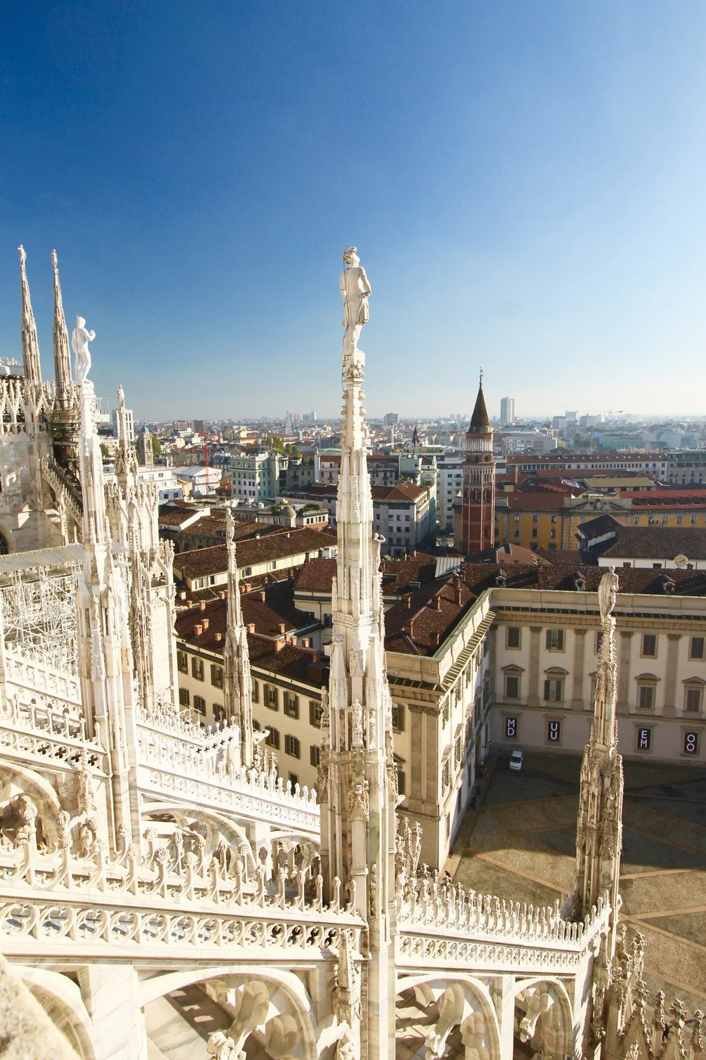 Duomo Spires Milan Italy
