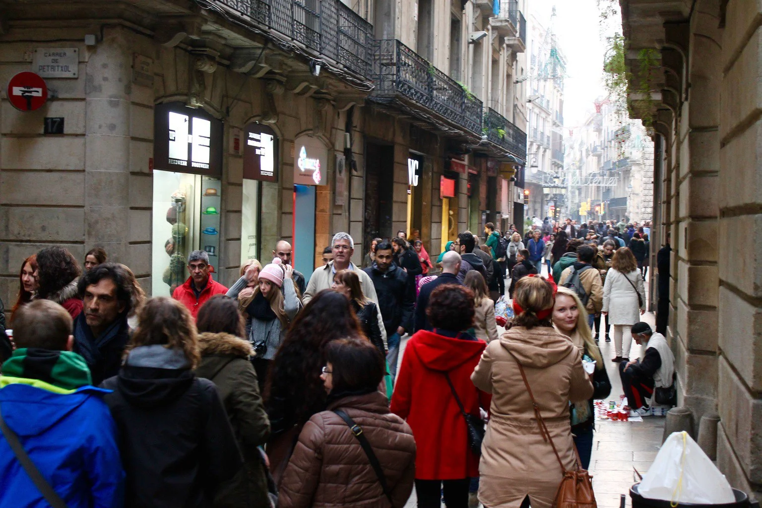 Shopping in Barcelona Christmas is Barcelona