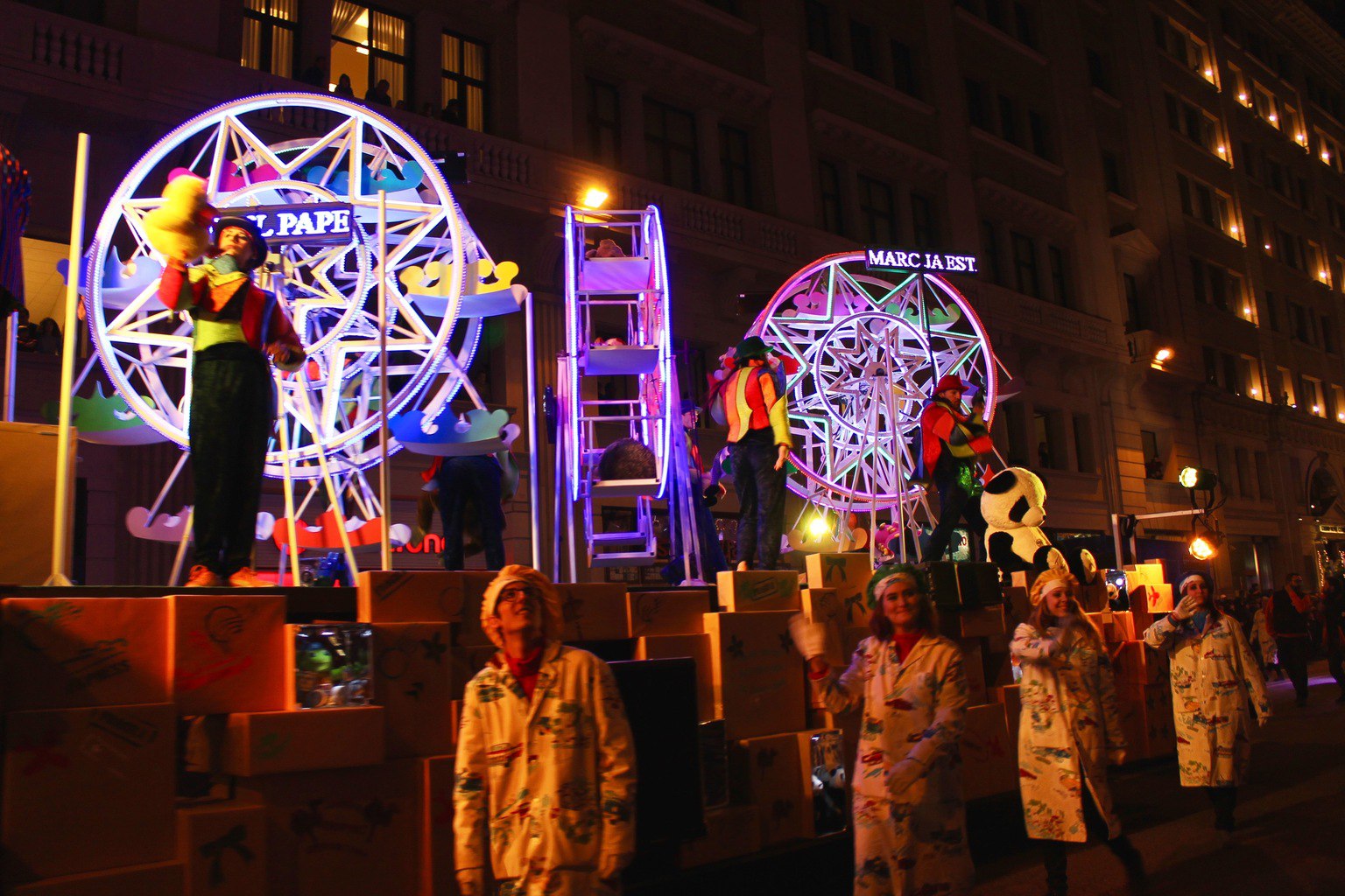 Three Kings Parade Barcelona Christmas Dream Carnival
