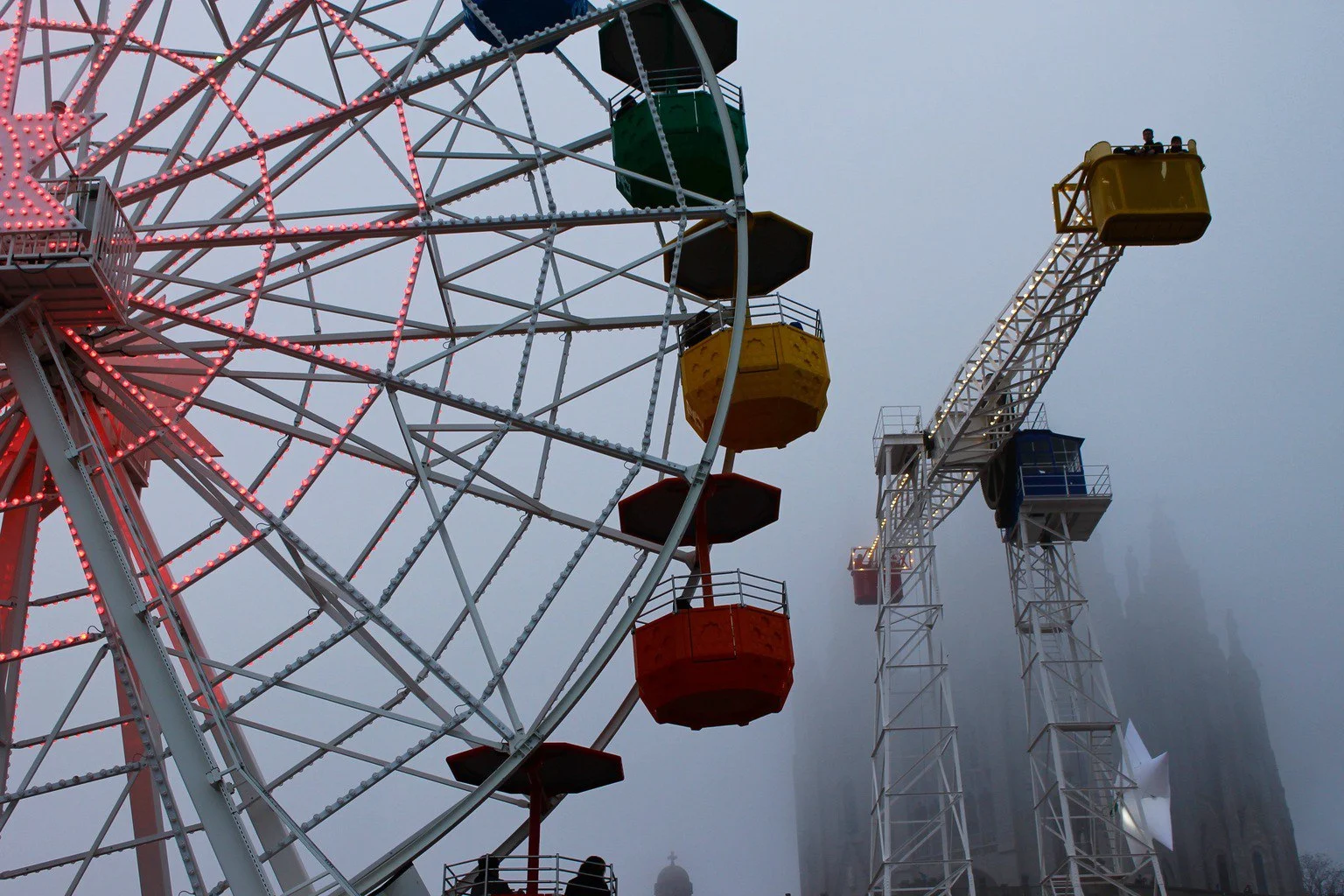 Tibidabo Ferris Wheel Barcelona Day Trip
