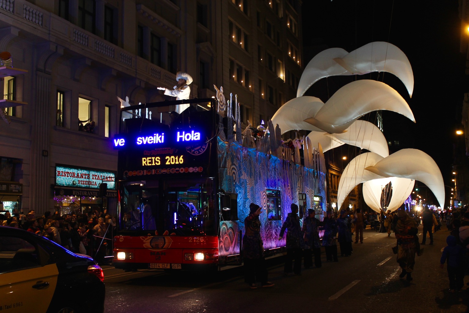Three Kings Parade Barcelona Christmas