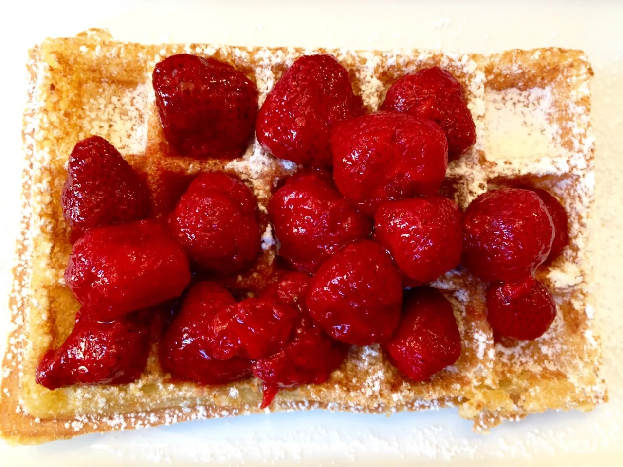 Brussels Waffle in Belgium