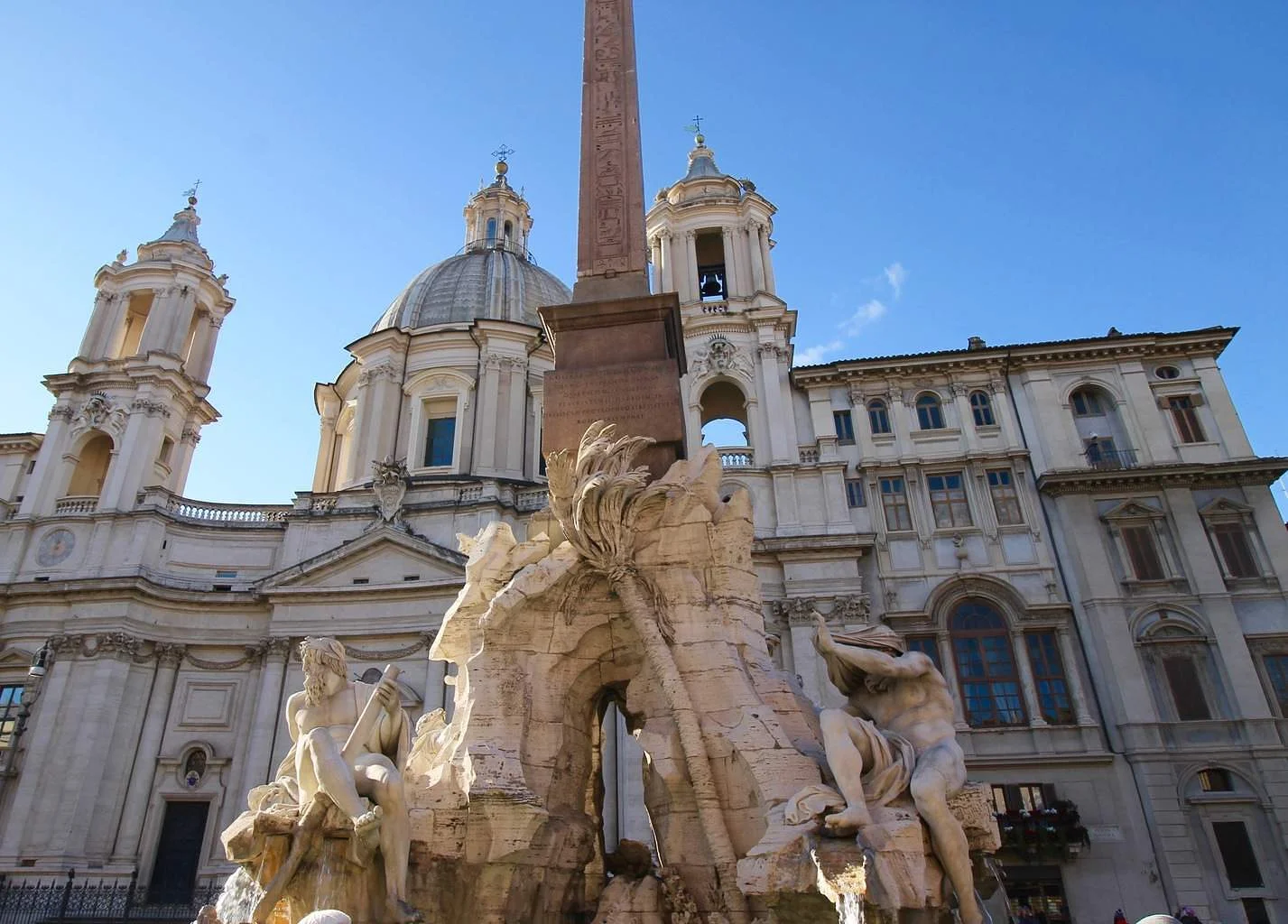 Piazza Navona - Four Rivers Fountain