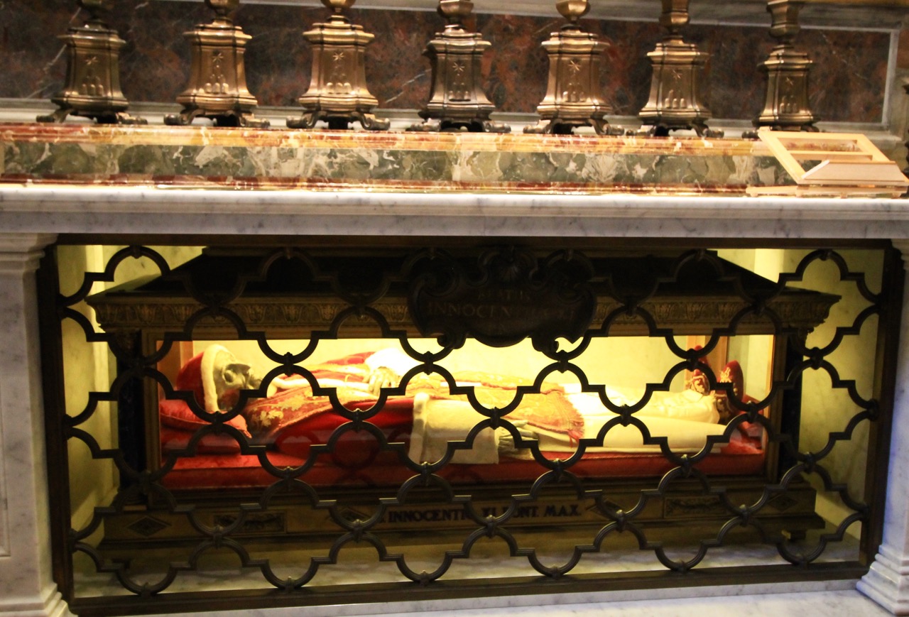 Incorrupt Bodies St. Peter's Basilica