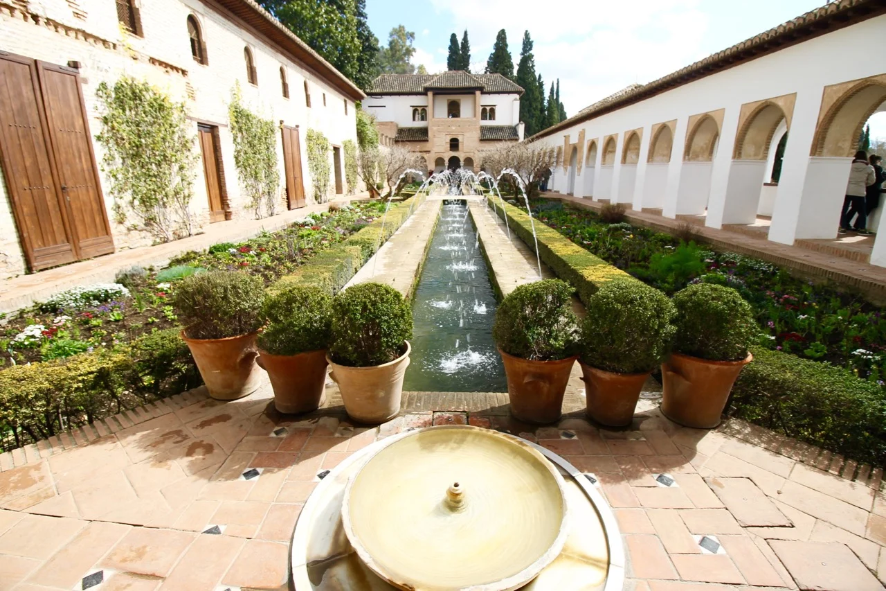 Traveling without a plan Generalife Garden Alhambra Granada