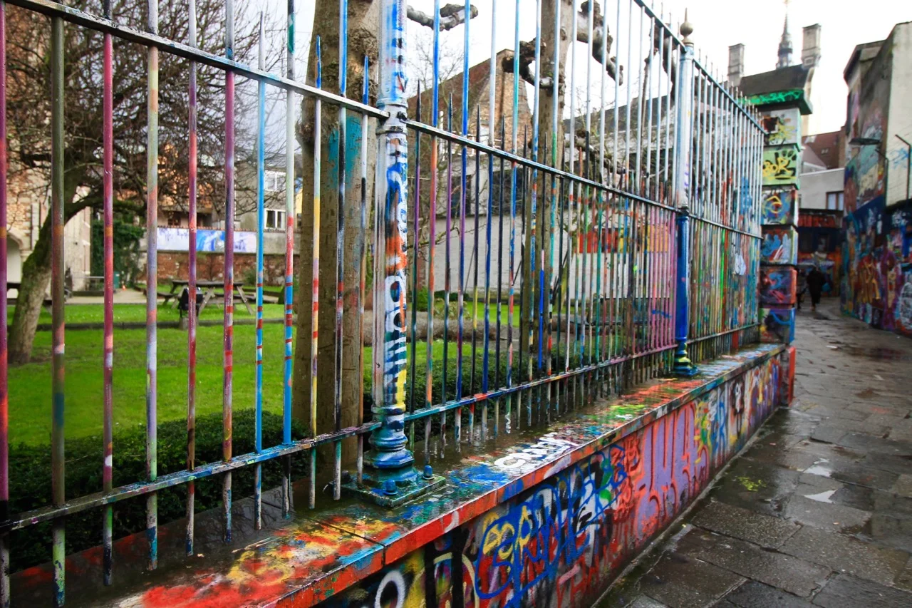 Ghent Day Trip Graffiti and Park