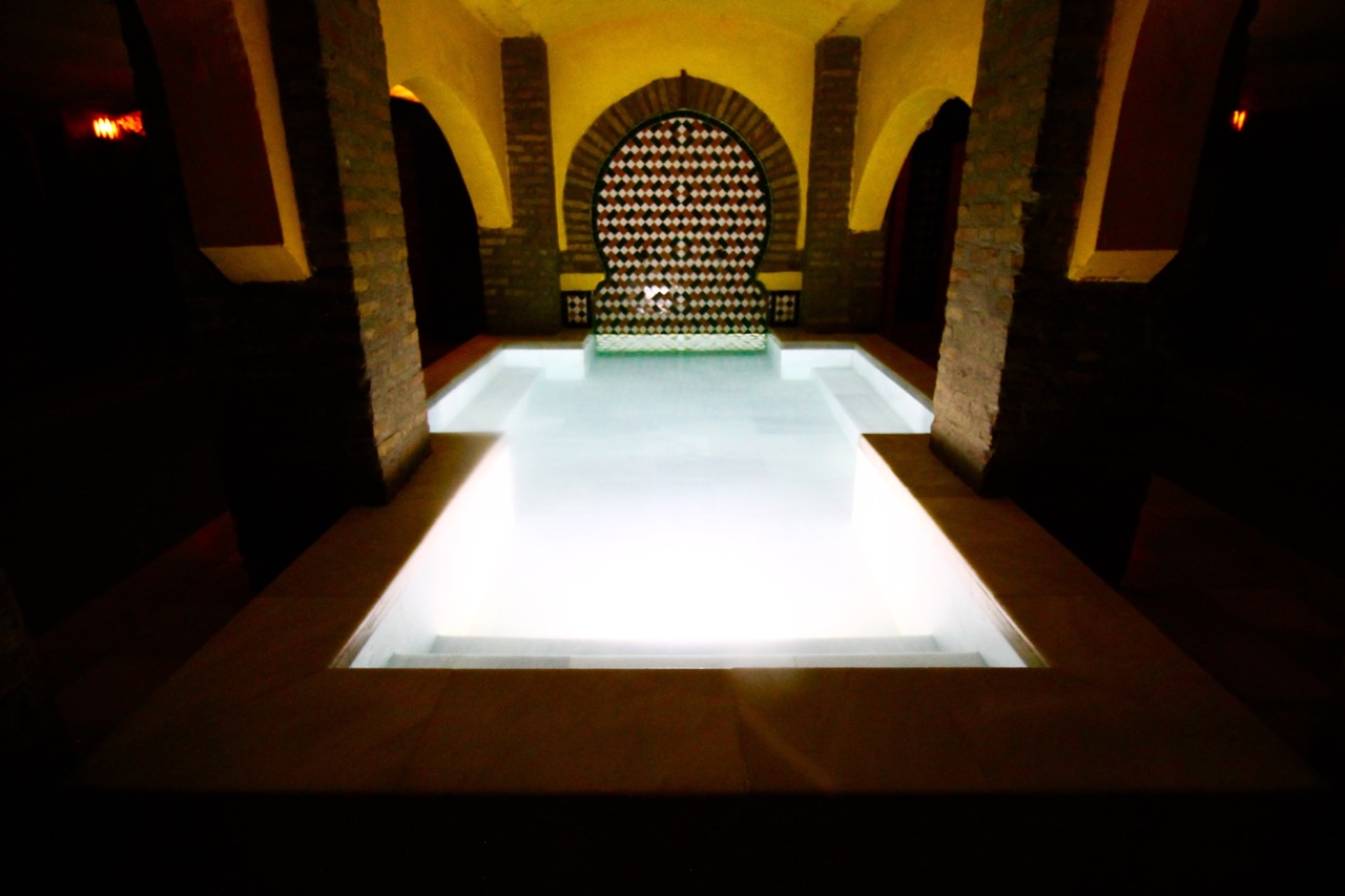 Traveling without a plan Granada Hammam