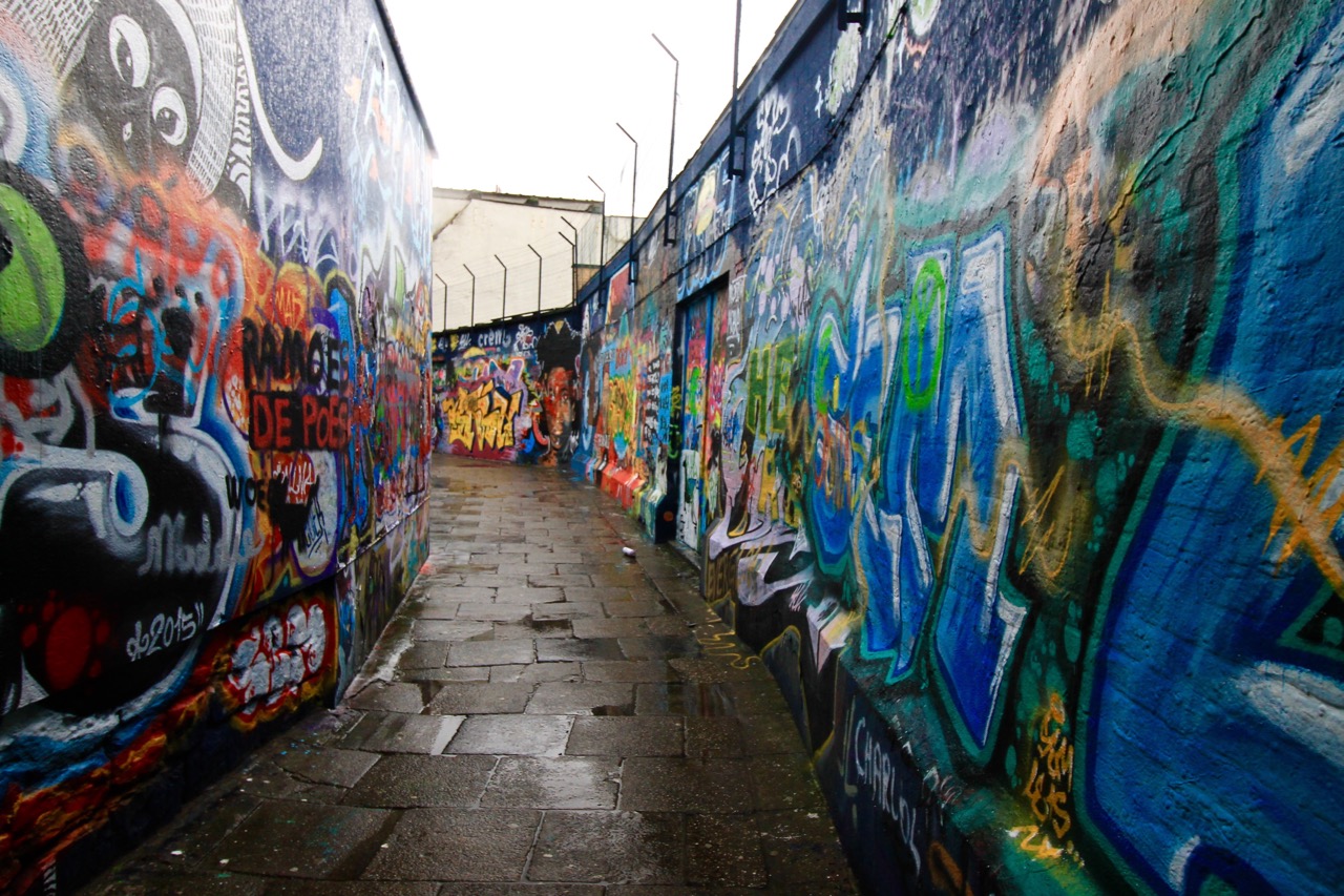 Ghent Day Trip Graffiti Wall