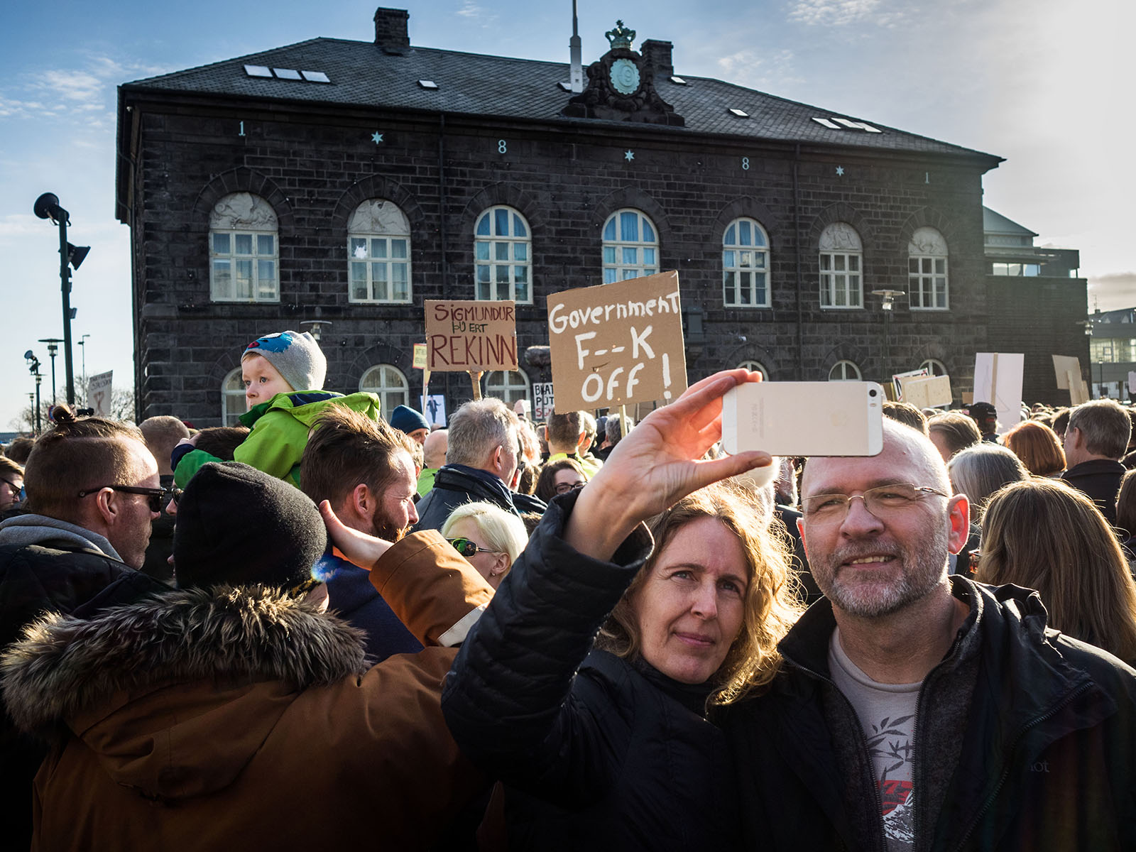 Panama Papers Protests, Reykjavík 2016