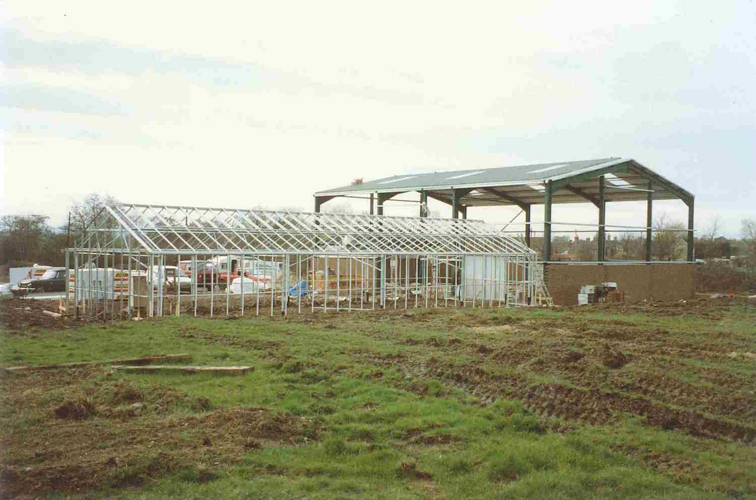 Our 'new' home being constructed in 1991.jpg
