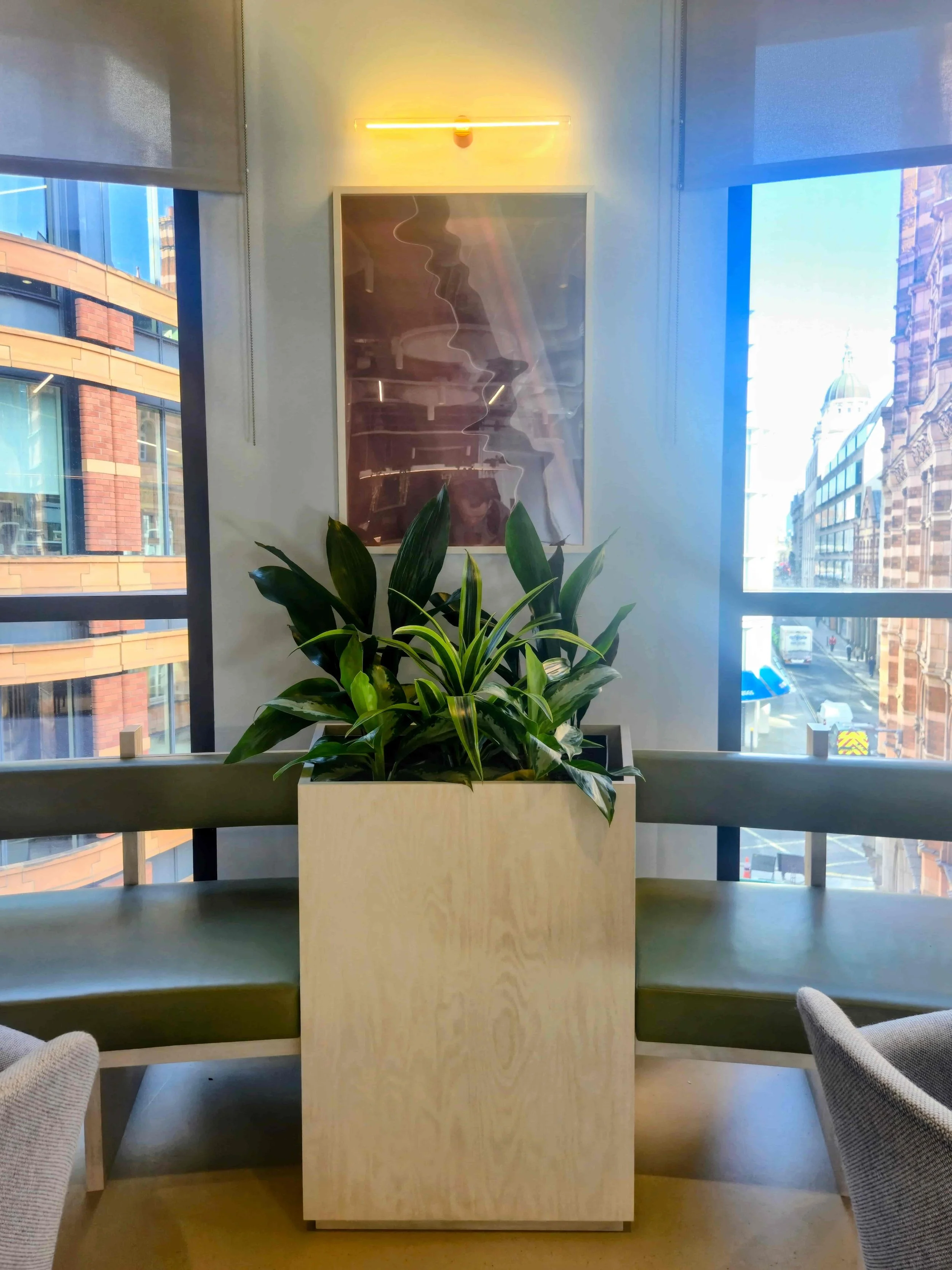 Office furniture planting