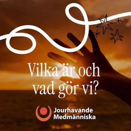 Jourhavande medm&auml;nniska - V&auml;lkommen som utst&auml;llare p&aring; Helhetsm&auml;ssan 🌱

Jourhavande medm&auml;nniska - en r&ouml;st i natten. Ensamheten &auml;r stor i Sverige. 
Vi p&aring; Jourhavande medm&auml;nniska vill vara ett st&ouml