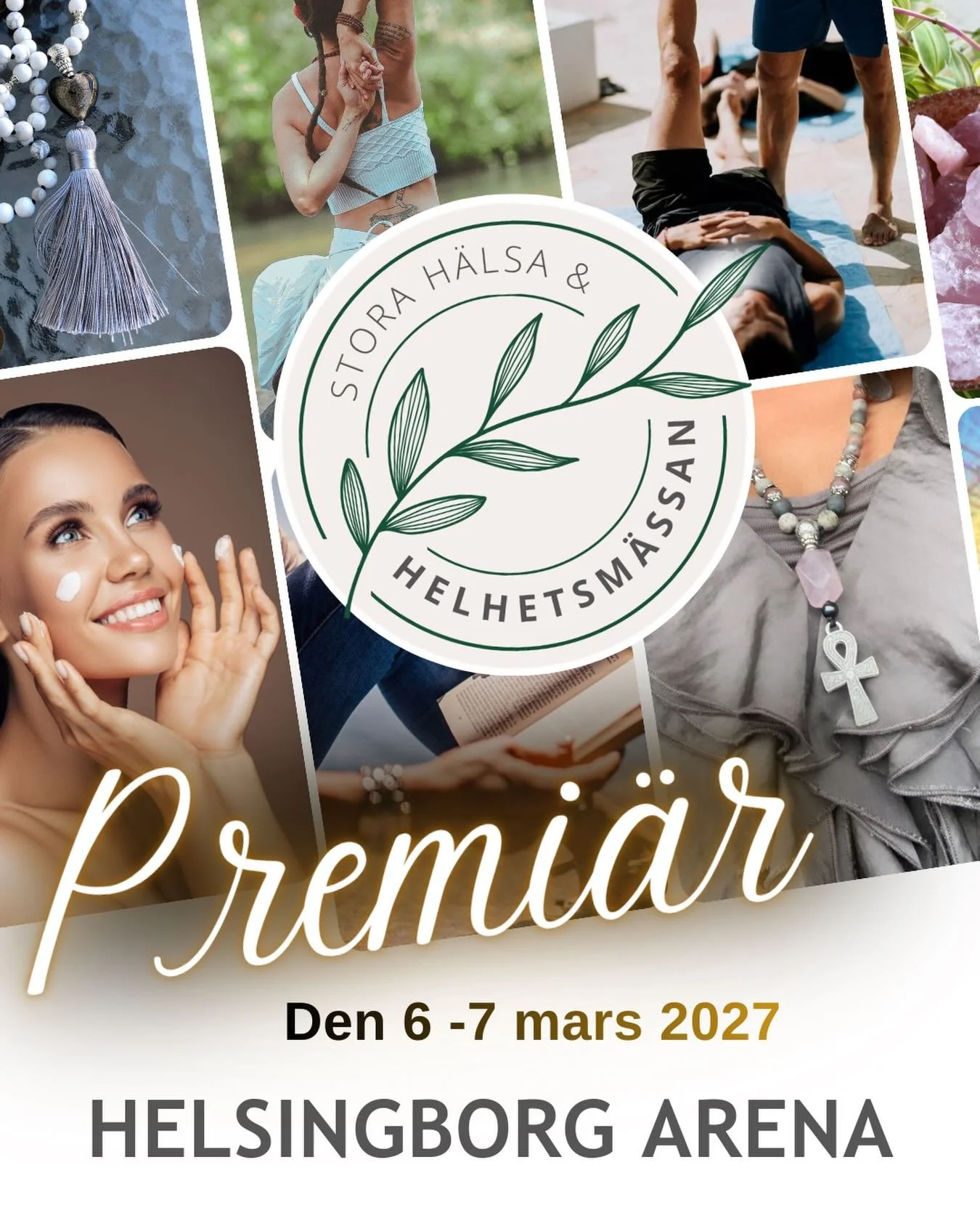 Nu &auml;r ans&ouml;kningsformul&auml;ret klart f&ouml;r intresseanm&auml;lan till stora premi&auml;ren av H&auml;lsa &amp; Helhetsm&auml;ssan i Helsingborg arena 2027

Var med och skapa en of&ouml;rgl&ouml;mlig helg f&ouml;r b&aring;de kropp och sj&