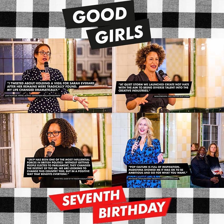 It&rsquo;s been one month since we celebrated 7 years of Good Girls Eat Dinner @searcyslondon @116pallmall. 
📸 Pictures from the event with key quotes from the 4 inspirational speakers are now live in the gallery at goodgirlseatdinner.com 
🔗Link in