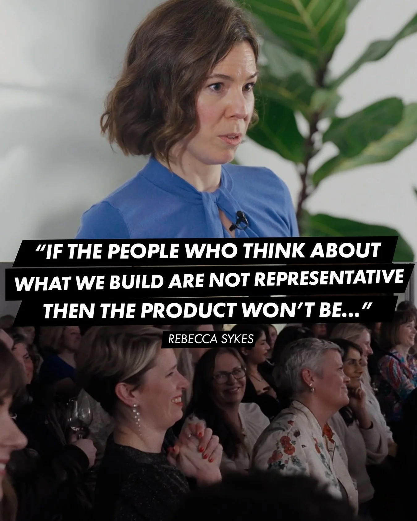 🩶 Rebecca Sykes, Partner at The Brandtech Group, makes an important point about the need for greater diversity when it comes to who&rsquo;s creating AI. 

We know AI will learn from the biases already inherent across data, so let&rsquo;s be aware an