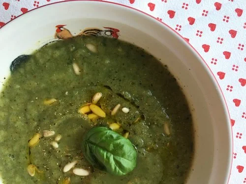 Crema di Zucchine al Basilico