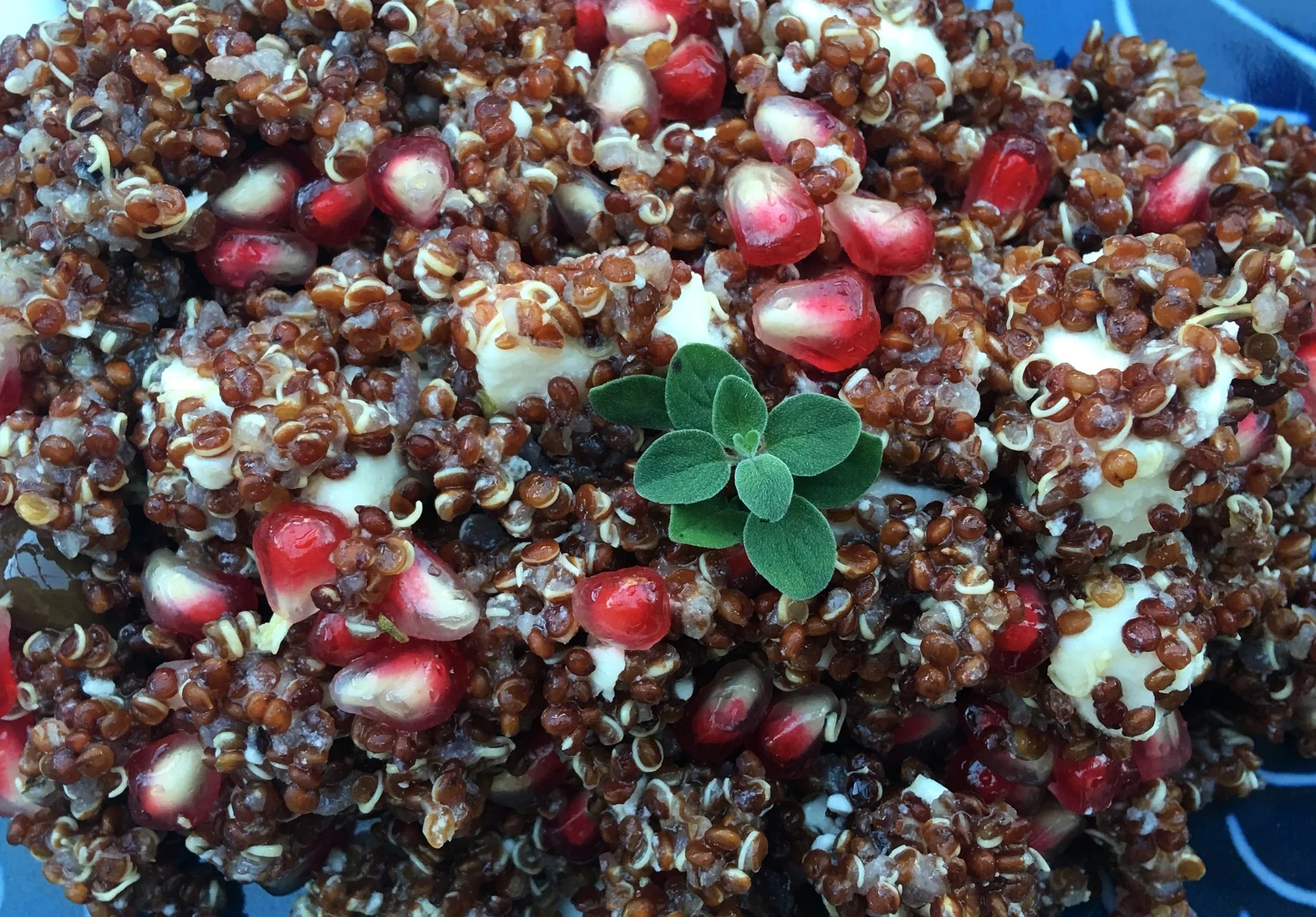 Mai provata la feta con la melagrana?