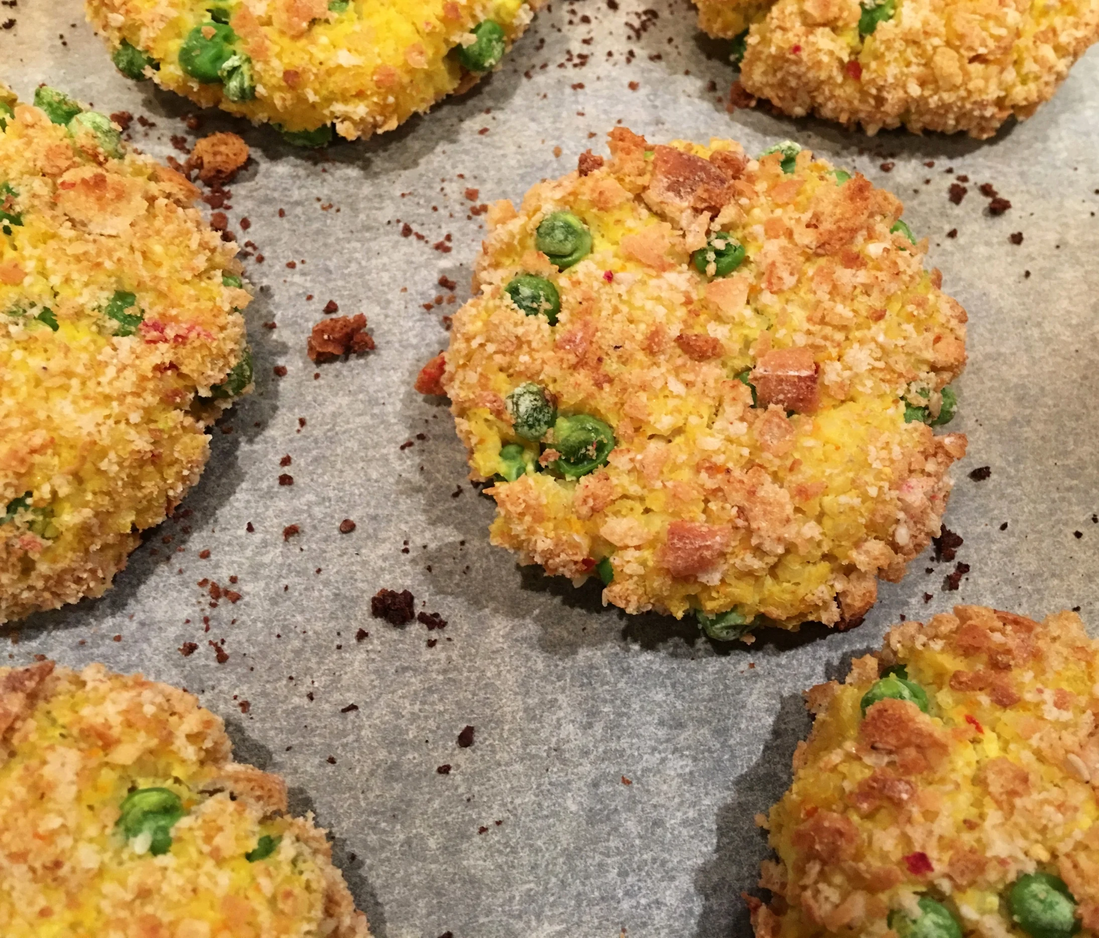 Crocchette di Miglio con Tofu e Piselli