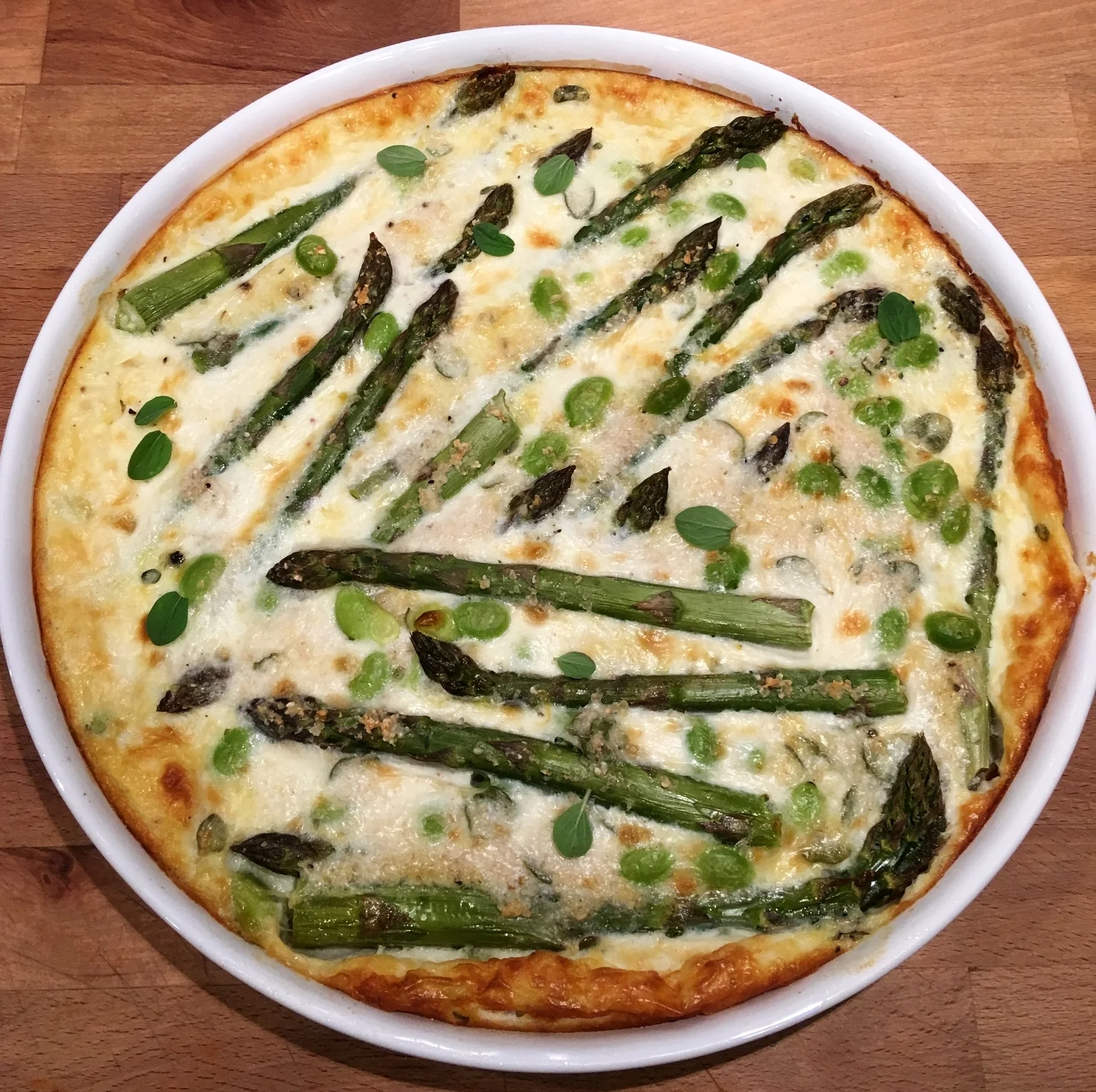 Clafoutis di Asparagi