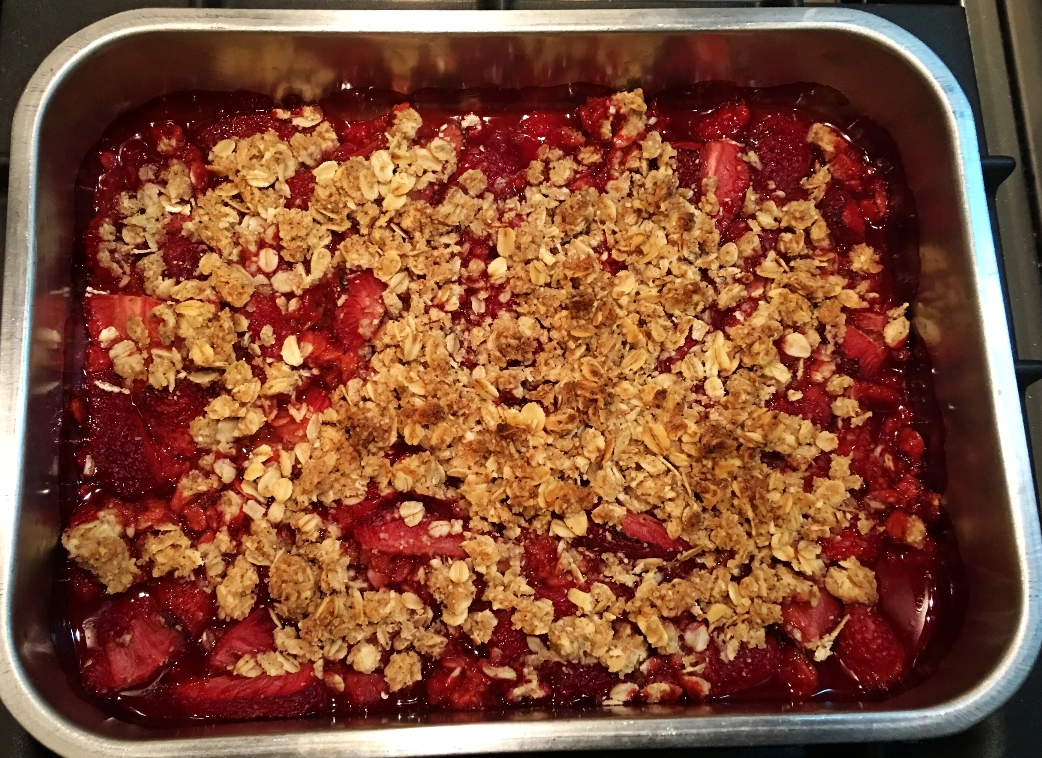Crumble di Fragole