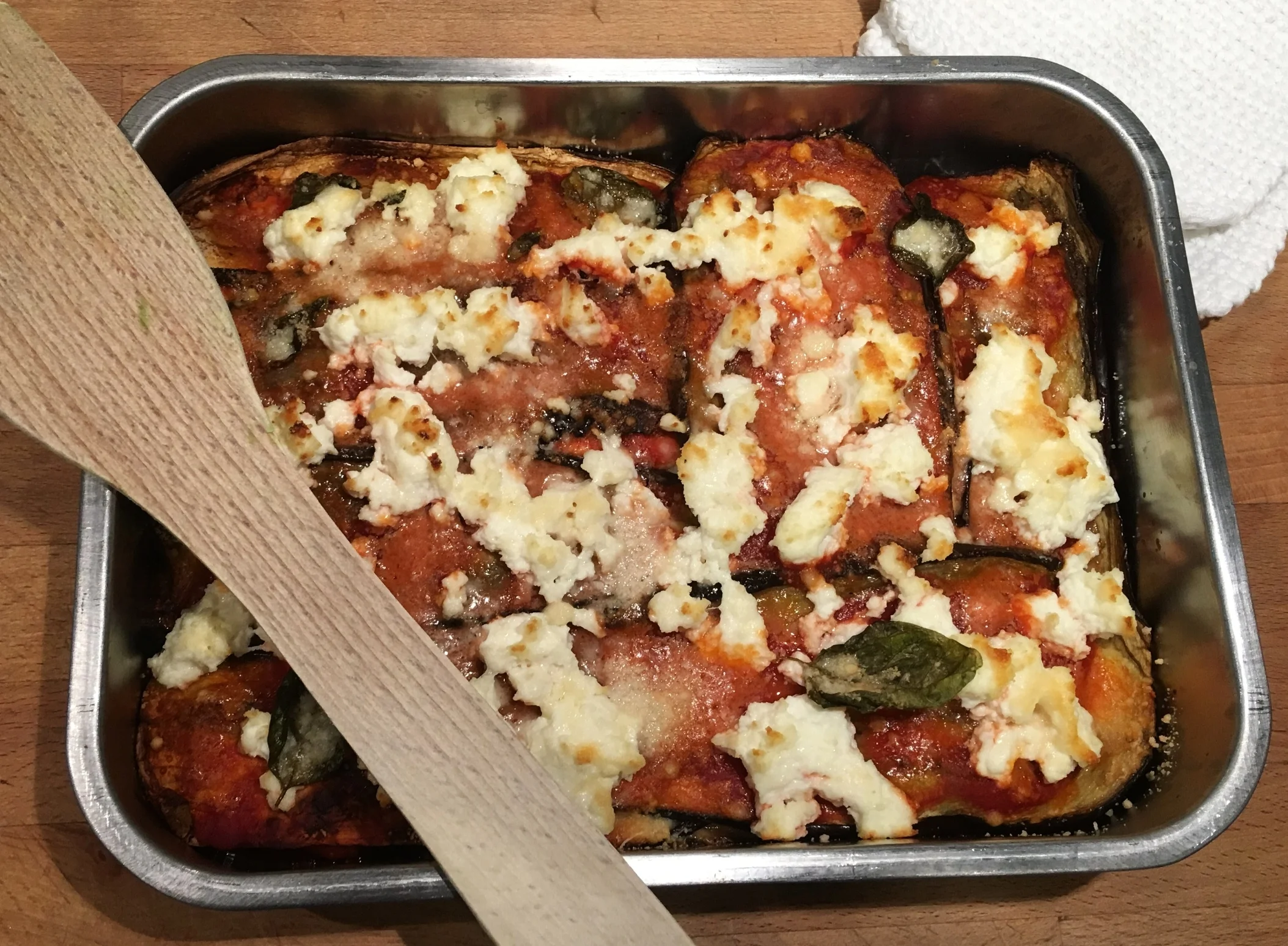 Millefoglie di melanzane