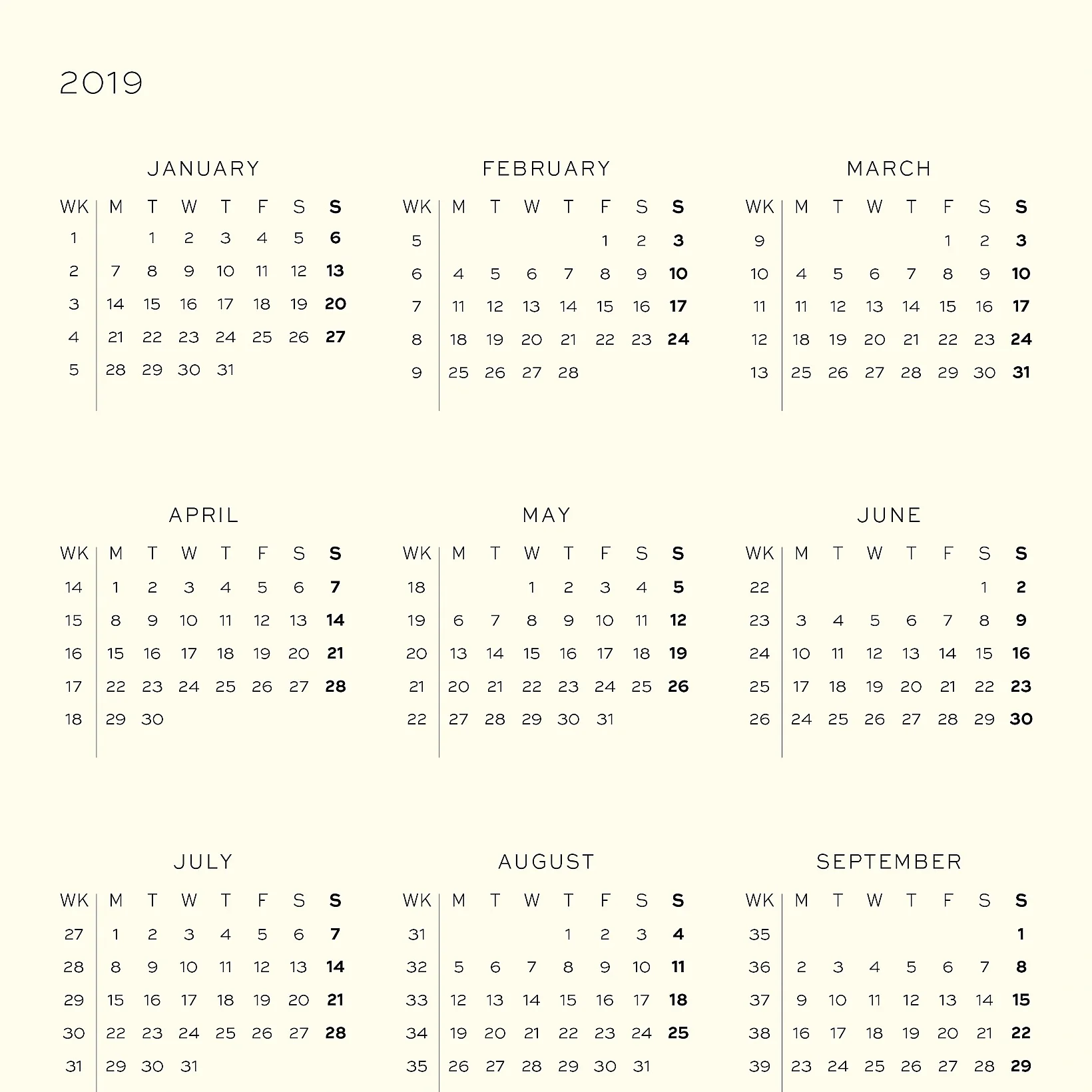 Agenda S Vista 2019 T Dura A4 Master Negro interior 2.jpg