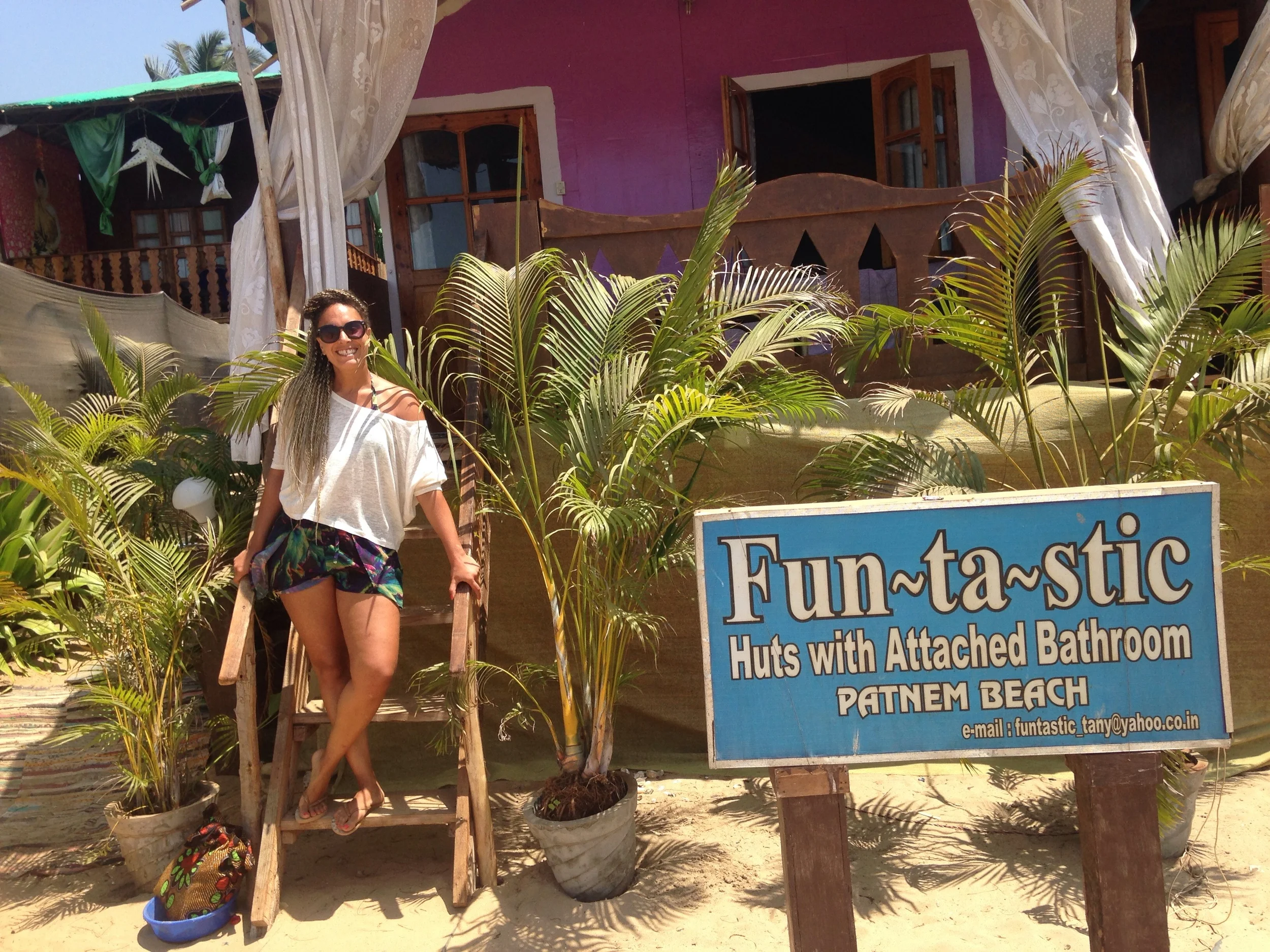 Fun-ta-stic Purple Hut