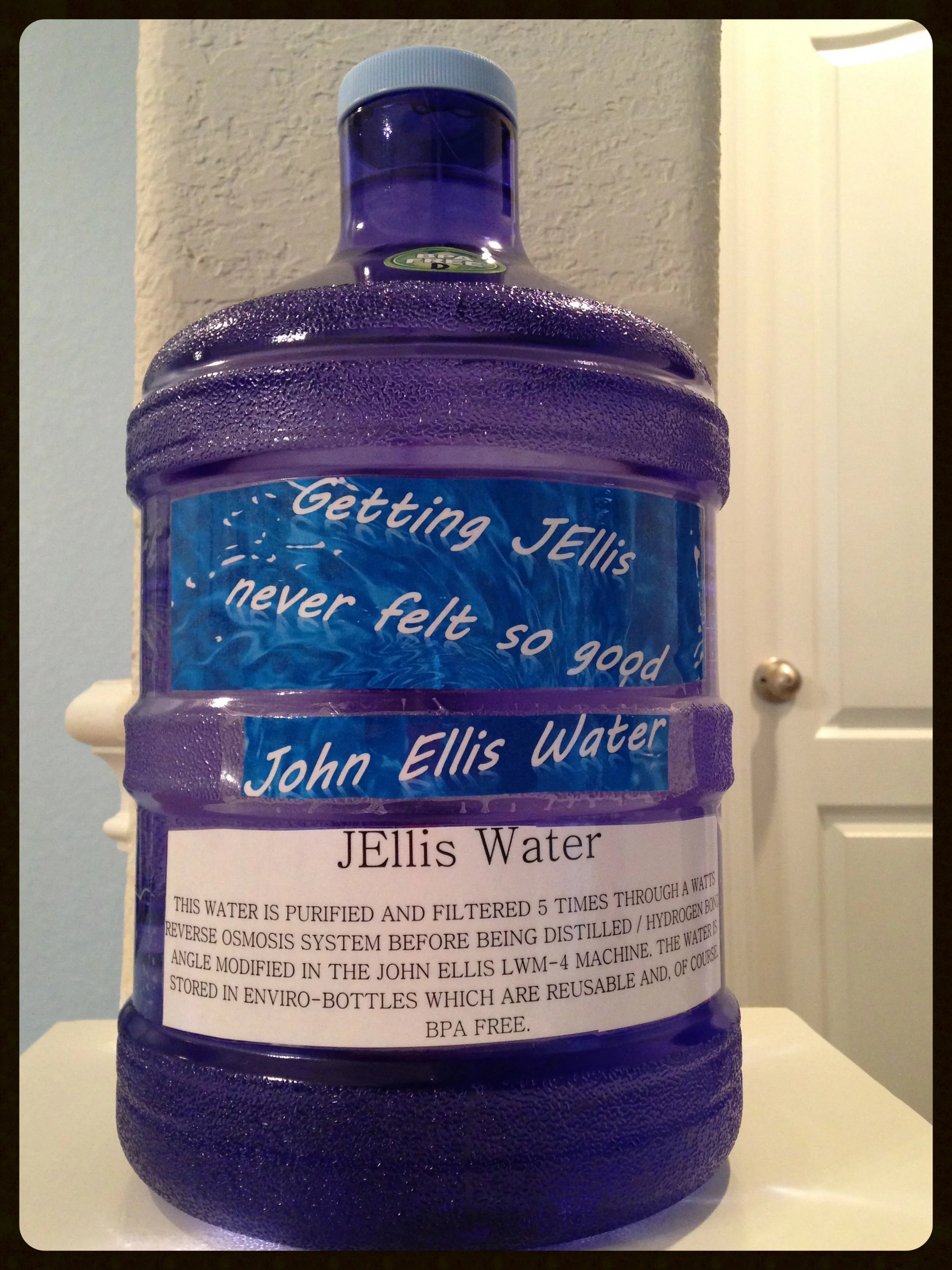 John Ellis Living Water 2 Gallons (BPA FREE) 2 Jugs — John Ellis Water