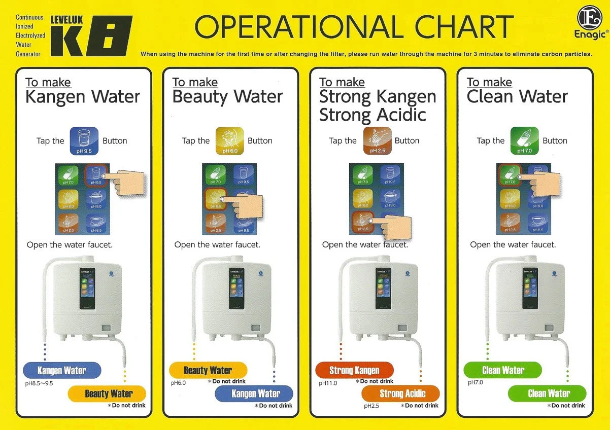Kangen Leveluk K8 Water Ionizer (8 Plates) — John Ellis Water