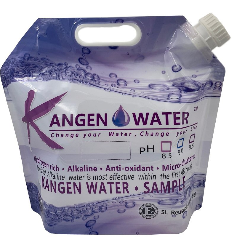 one gallon spouted kangen drink water bags pouches nzFBYXXZA169  Drinking  water Kangen Pouch packaging