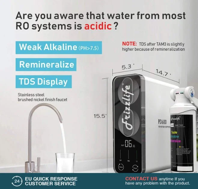 Frizzlife Reverse Osmosis System With Remineralization