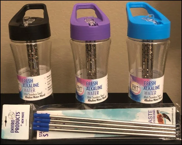 alkaline water bottles