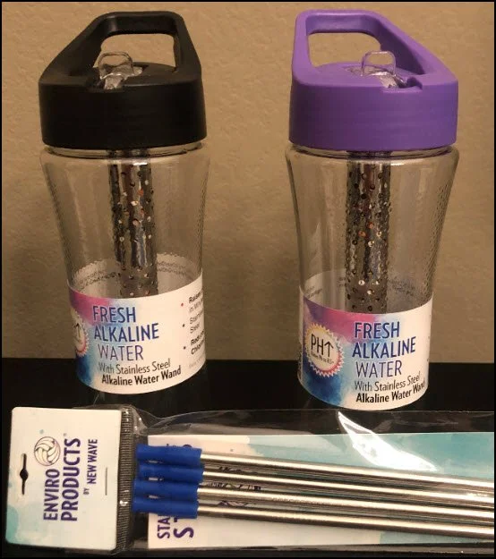 alkaline water bottles