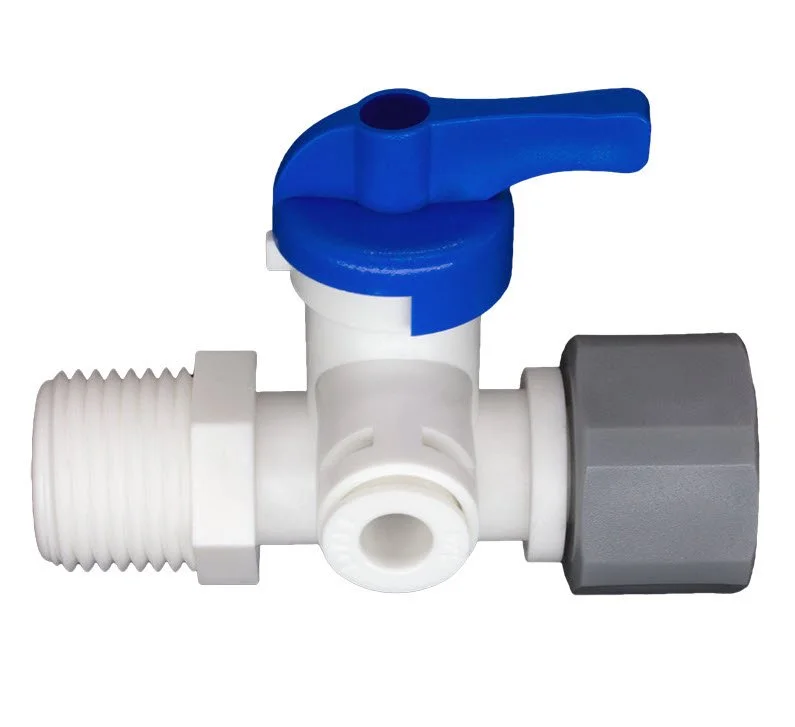 Quick Connector - 3 Way Hand Valve