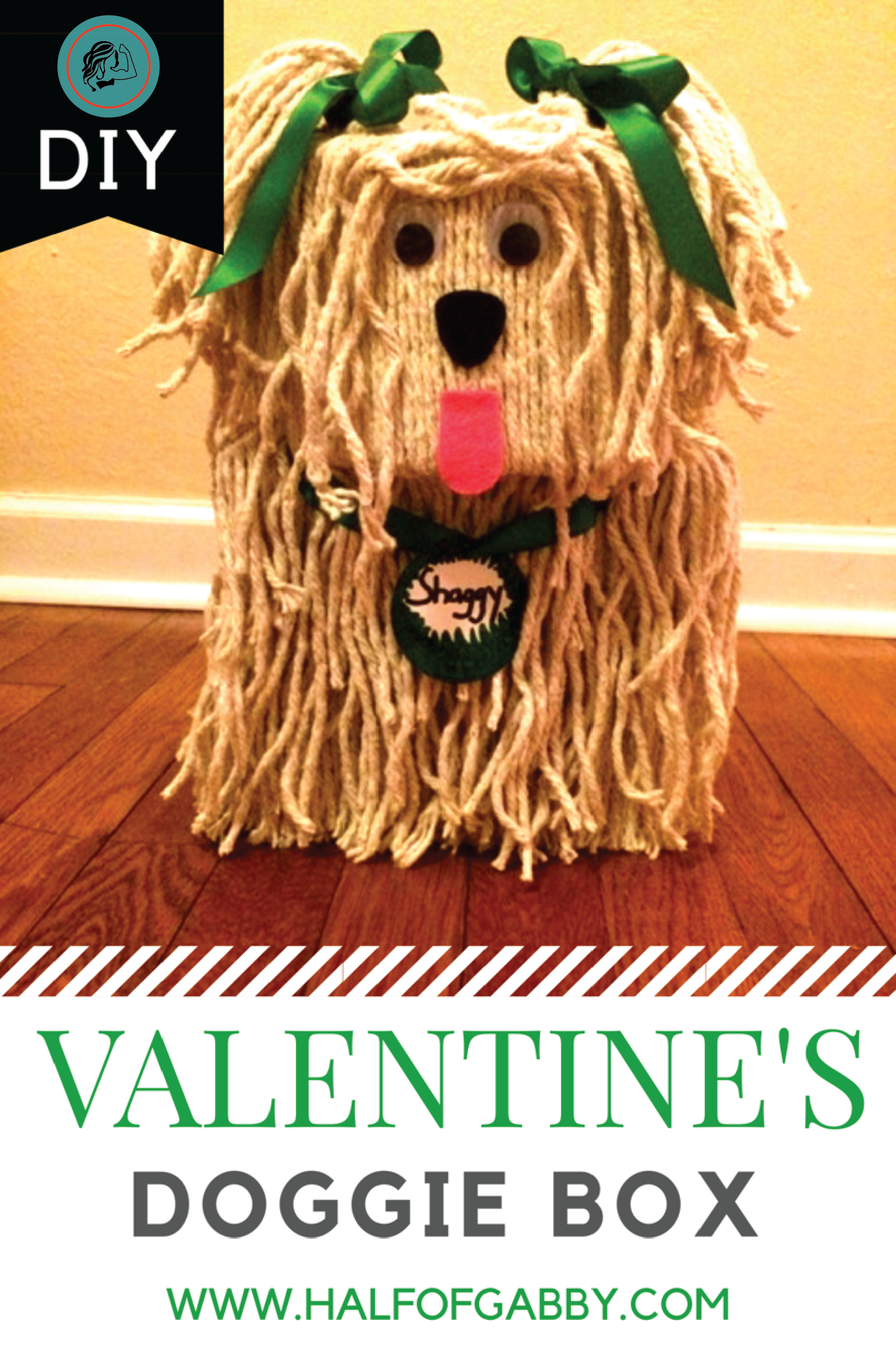 DOGGIE VALENTINE BOX: Printable Instructions Included!