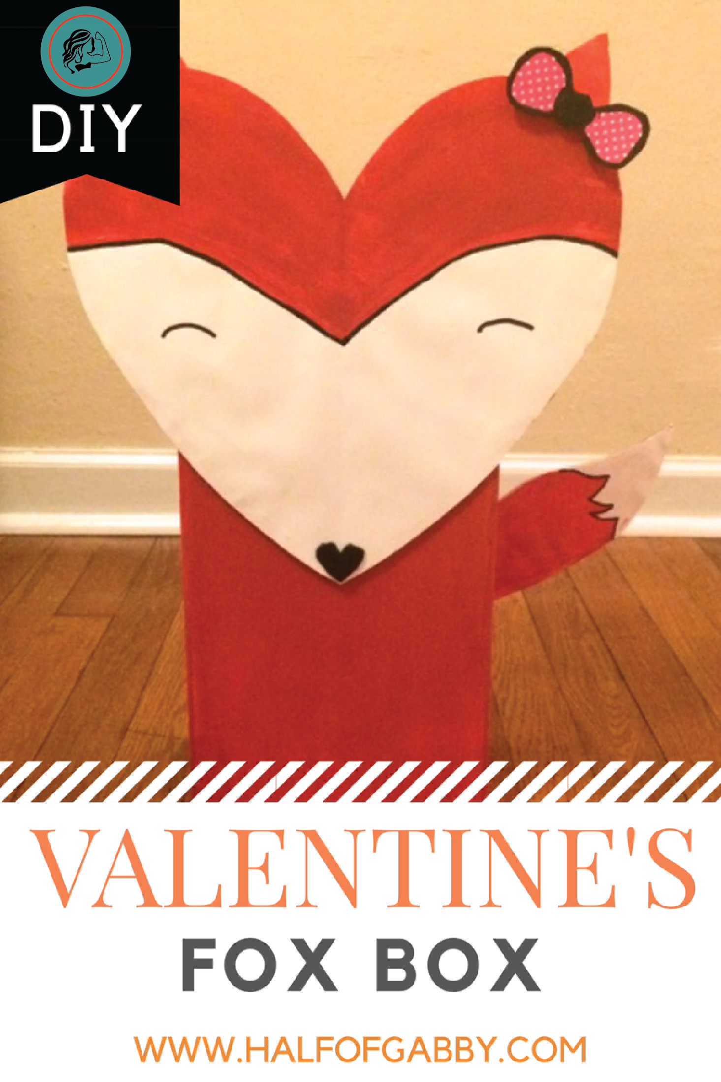 VALENTINE S FOX BOX Pictorial Included Half Of Gabby