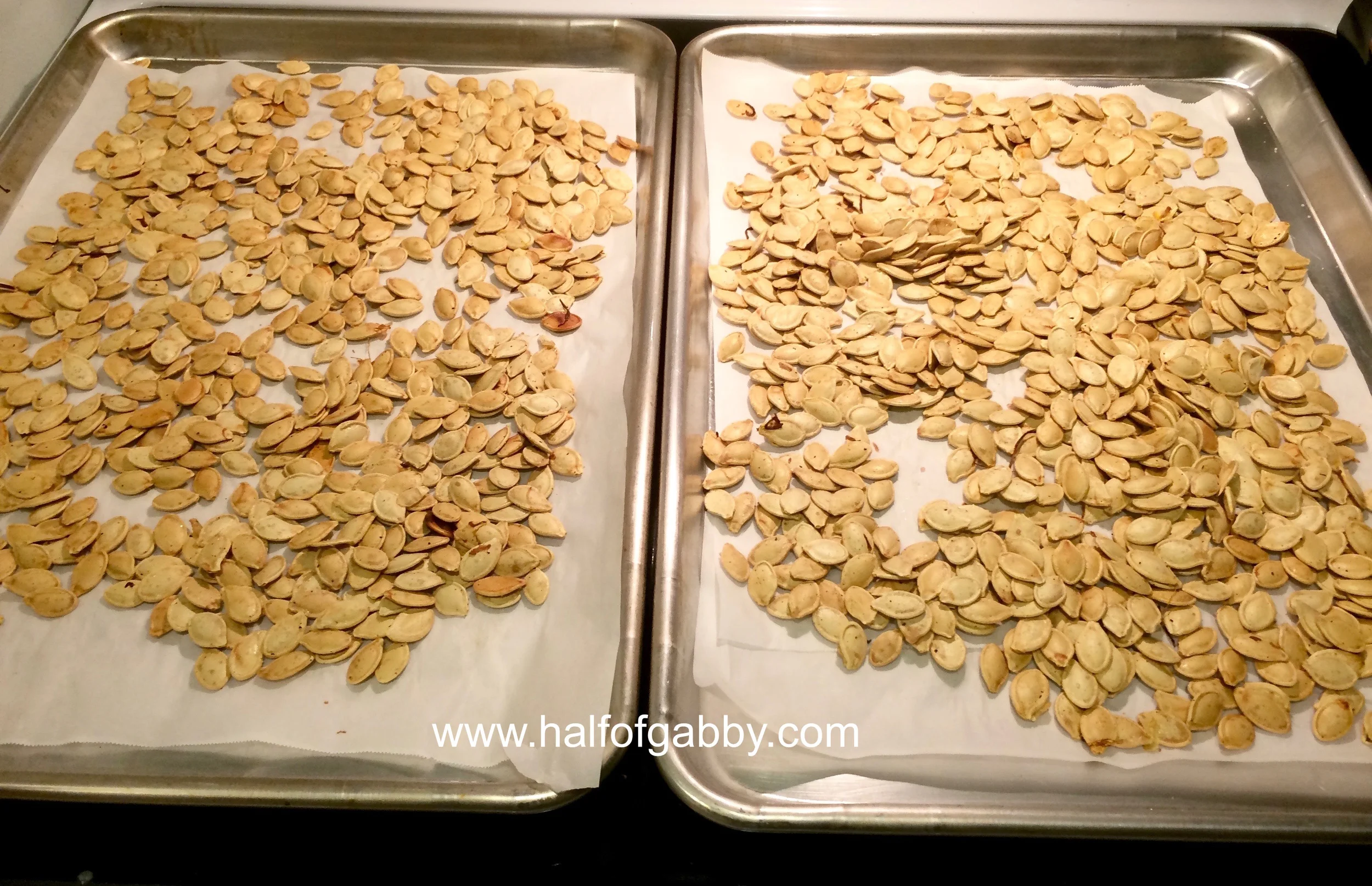 ROASTED PUMPKIN SEEDS Pumpkin Carving Night Ends Up In Hysterics