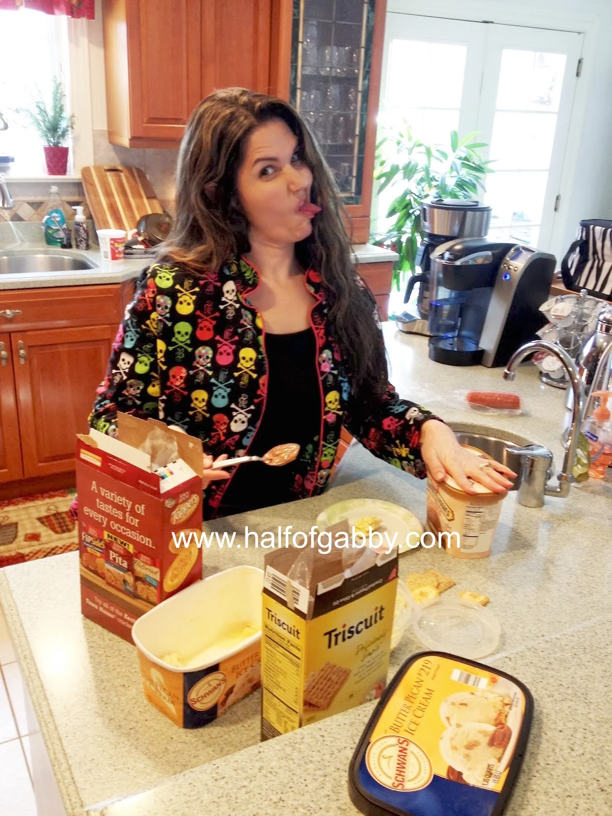 I really was starving by the time our shoot was over!