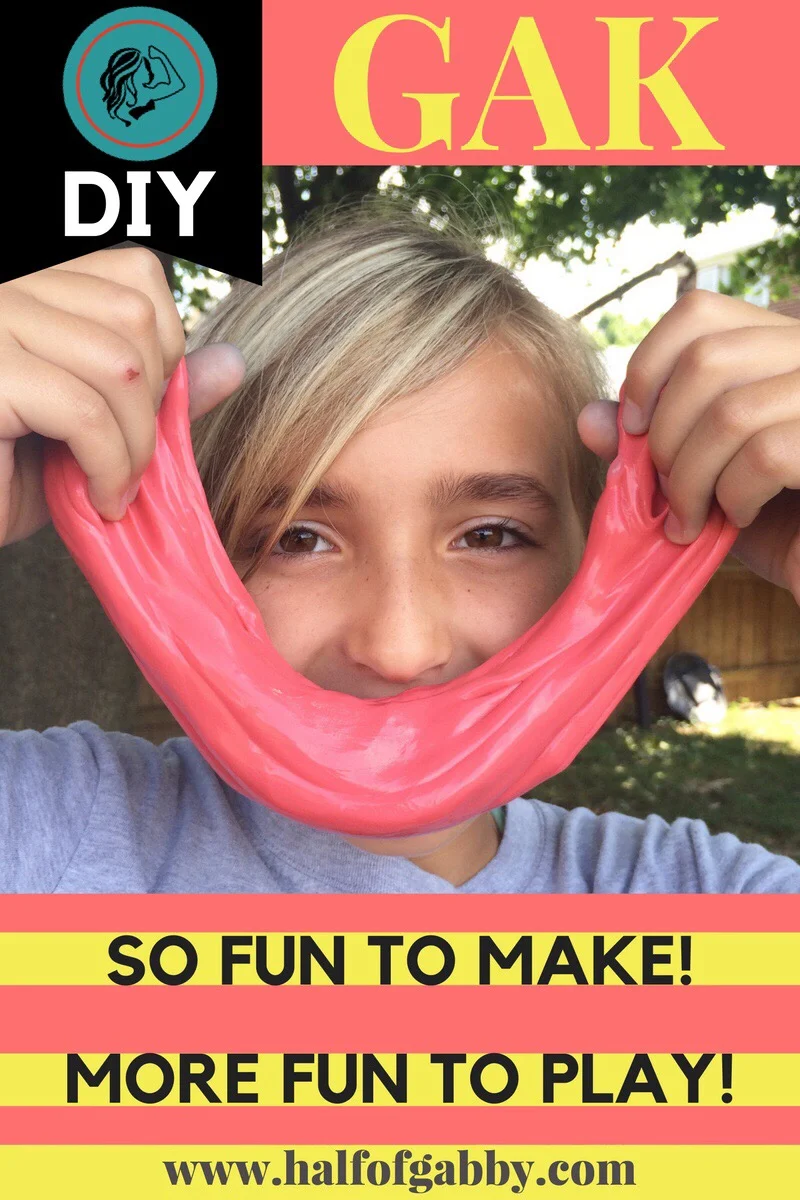 HOMEMADE GAK: Super Fun Experiment and Play Craft!