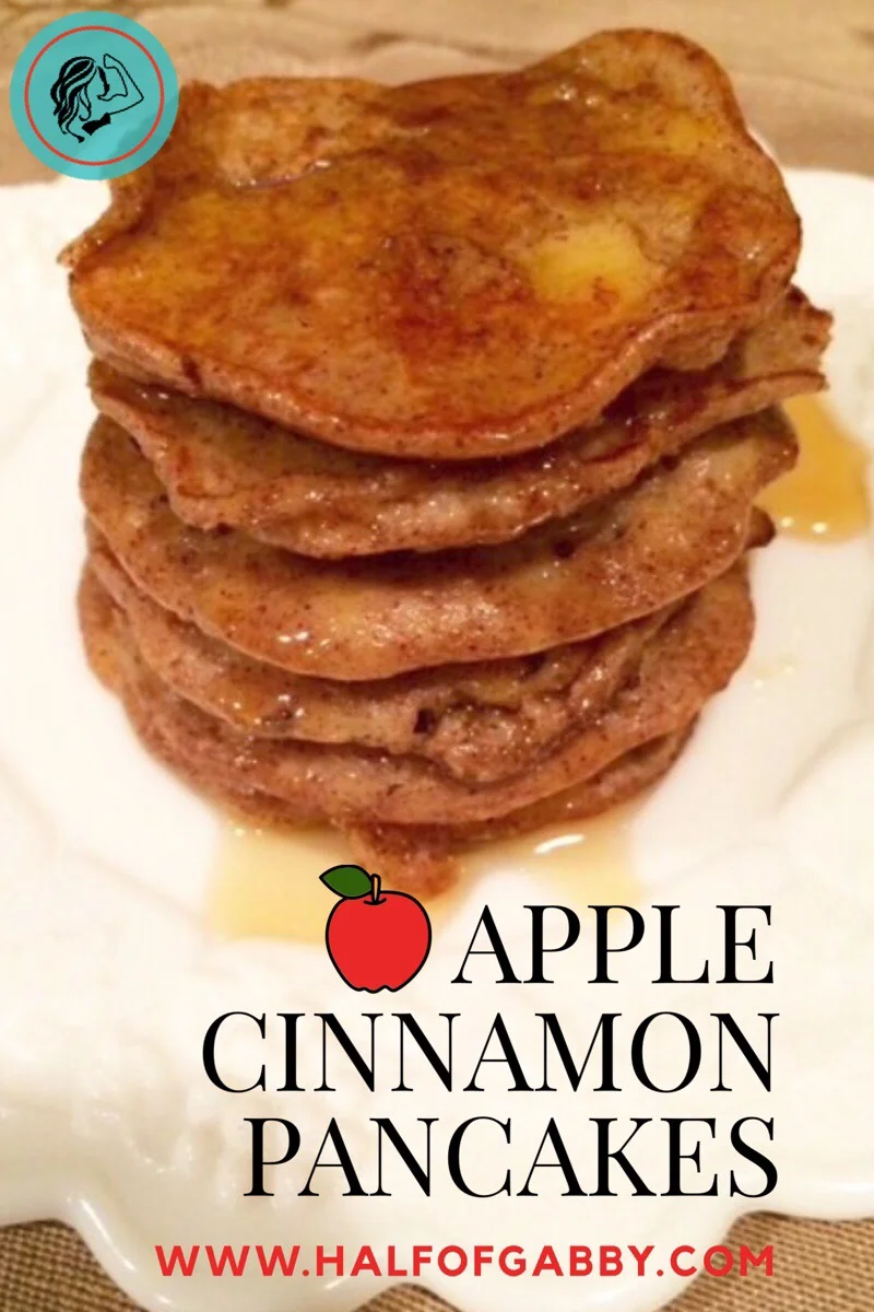 APPLE CINNAMON PANCAKES: Healthy and Gluten-Free