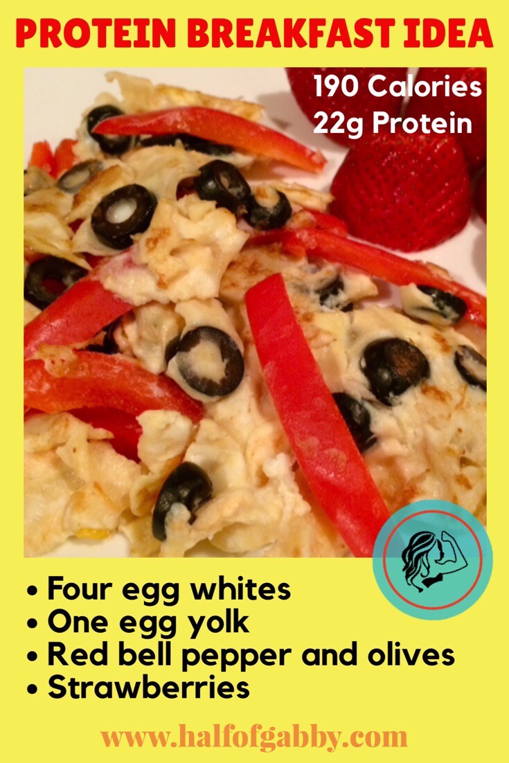 Protein: Olive and Pepper Eggs