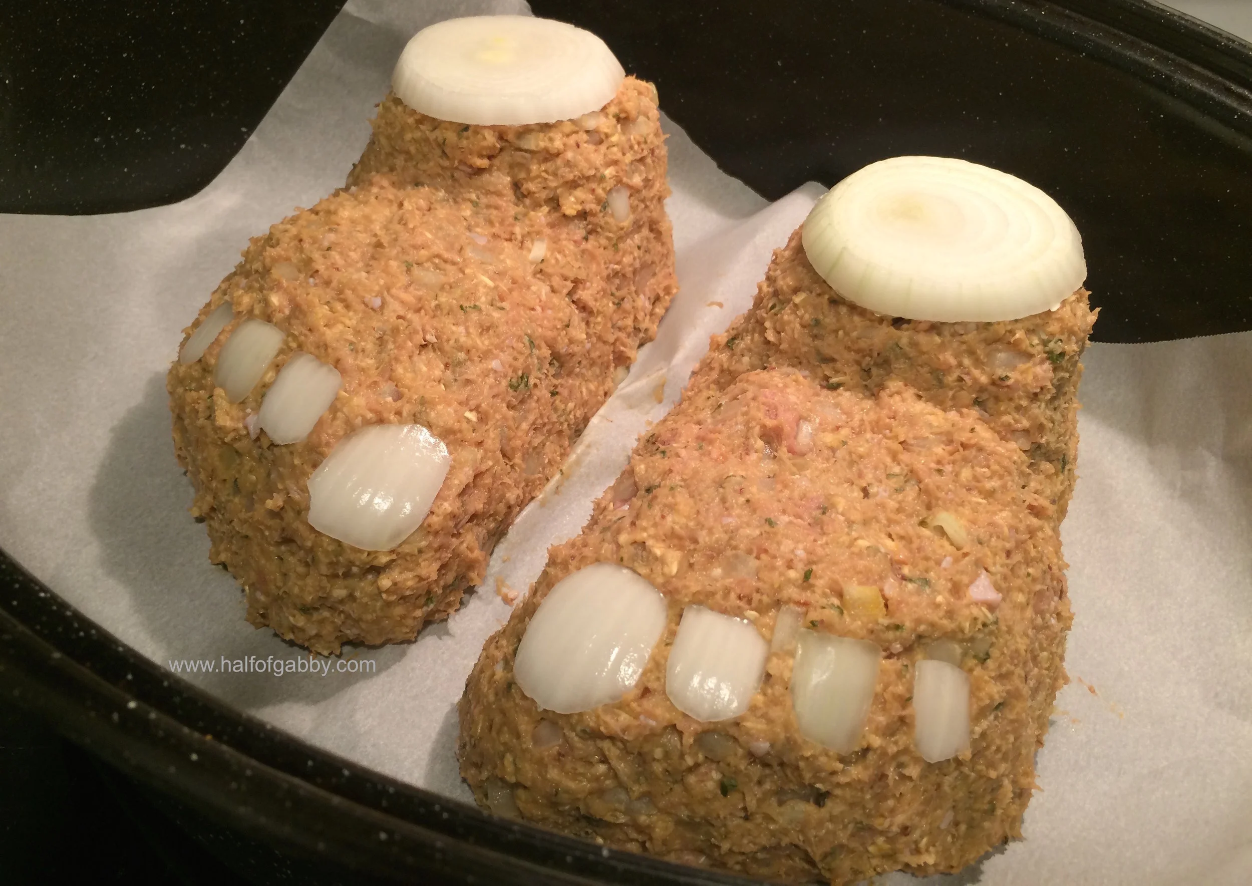 FEET LOAF Spooky Fun For a Monster Appetite — Half of Gabby