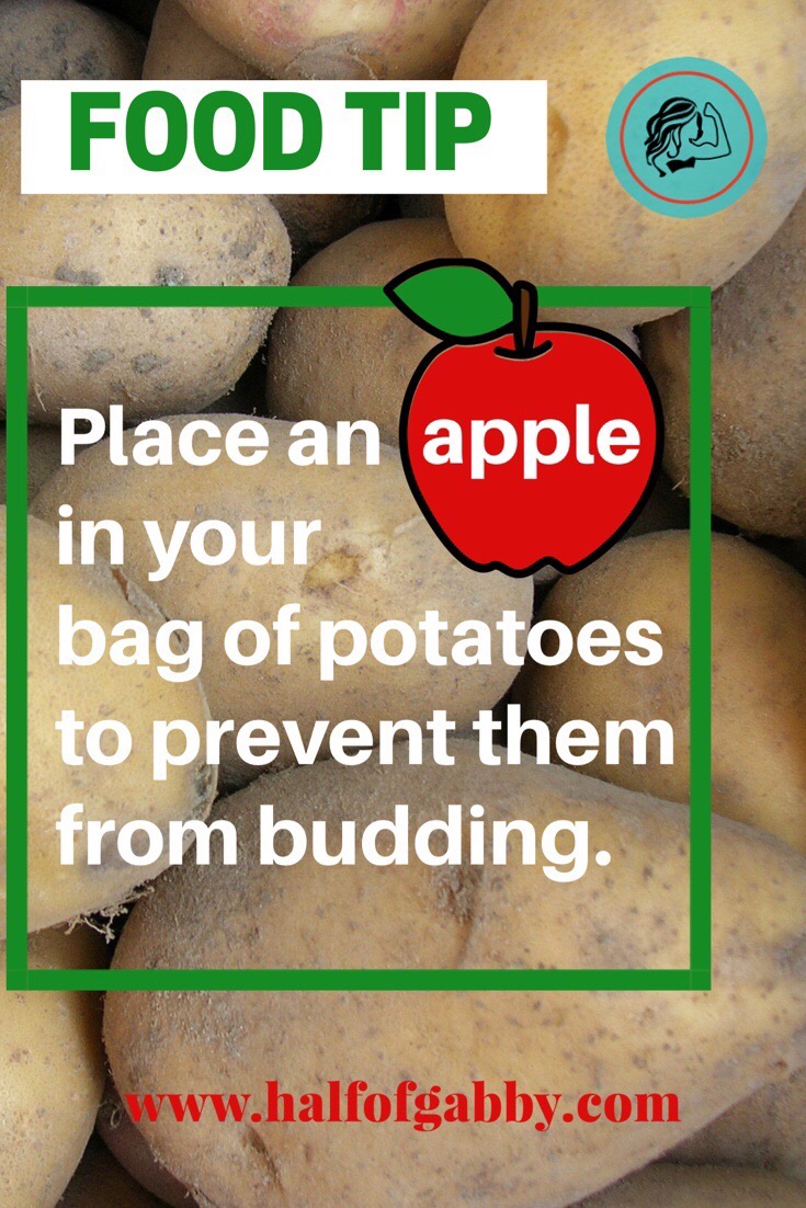 Potato saver tip.