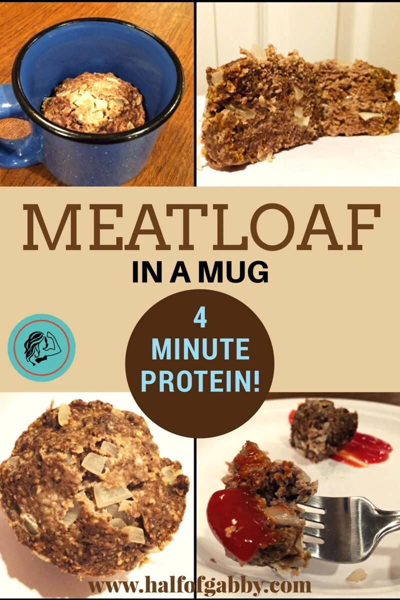 MEATLOAF IN A MUG: 4 Minute Protein