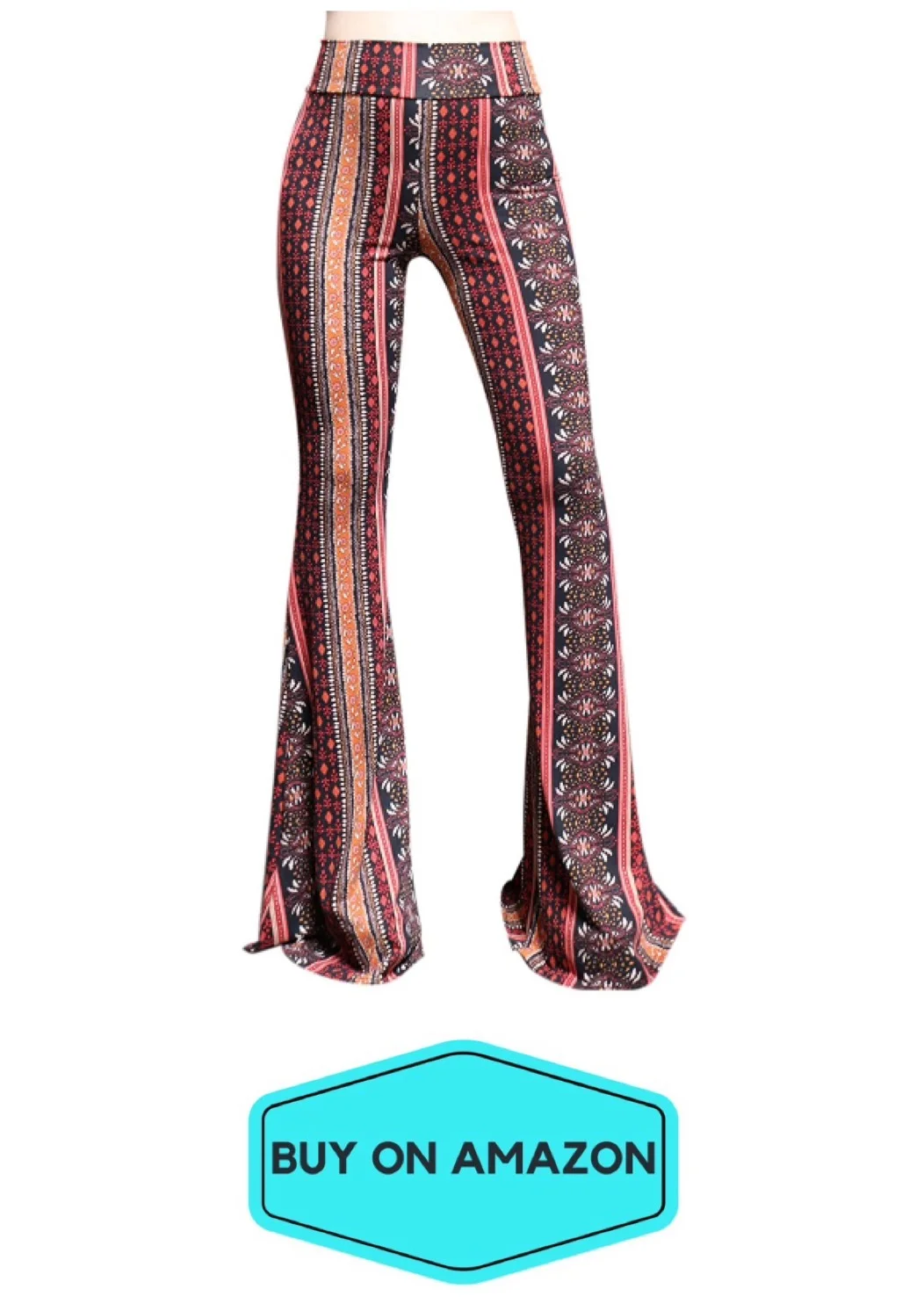 Bell Bottom Yoga Pants, Many Patterns