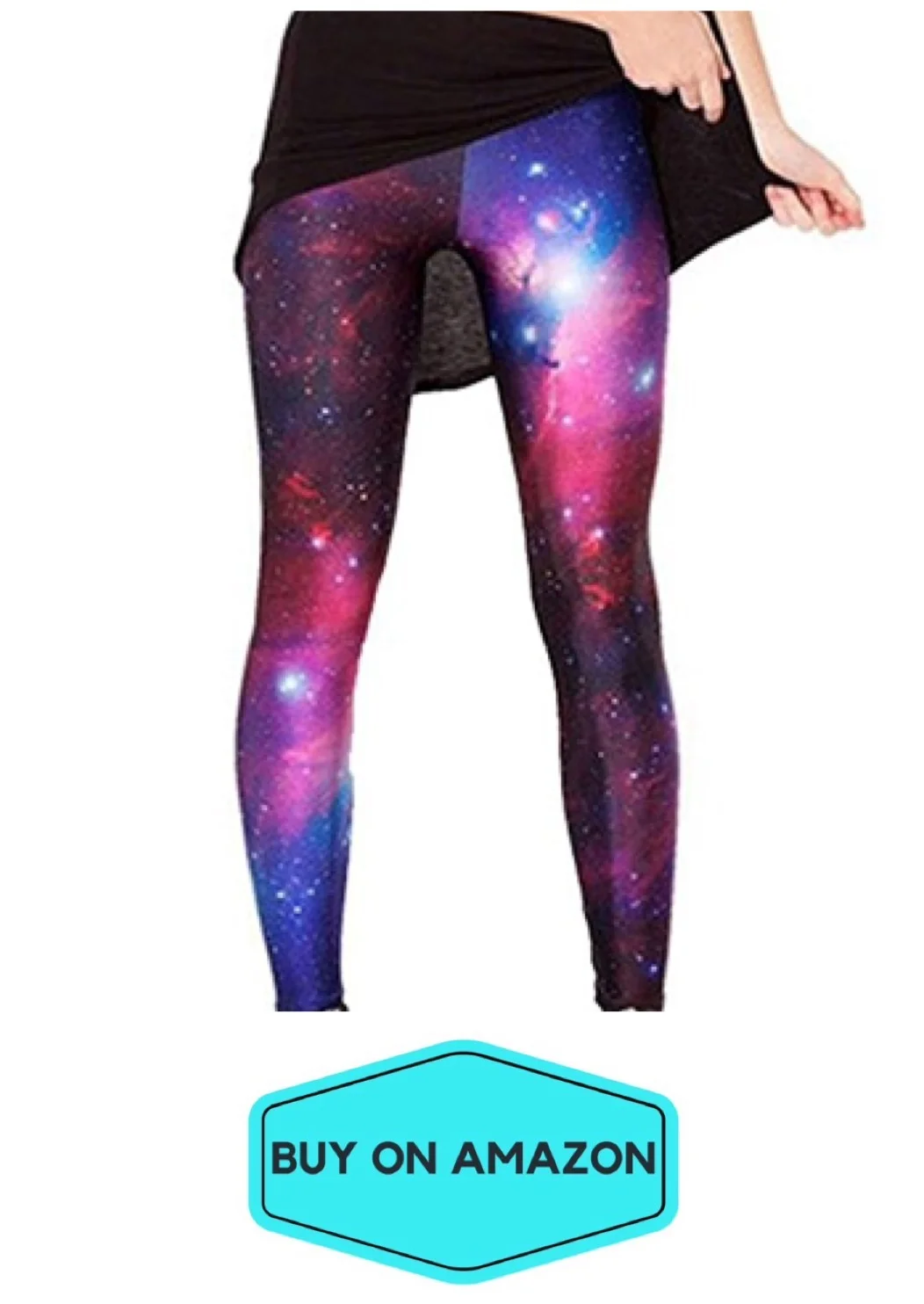 Purple Galaxy Leggings